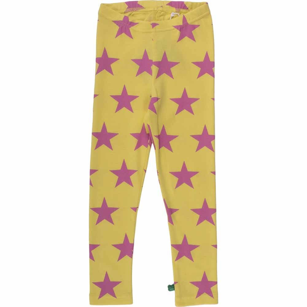 Fred's World by GREEN COTTON Leggings Fred's World by Green Cotton - Leggins mit Sternen-Motiv Gelb
