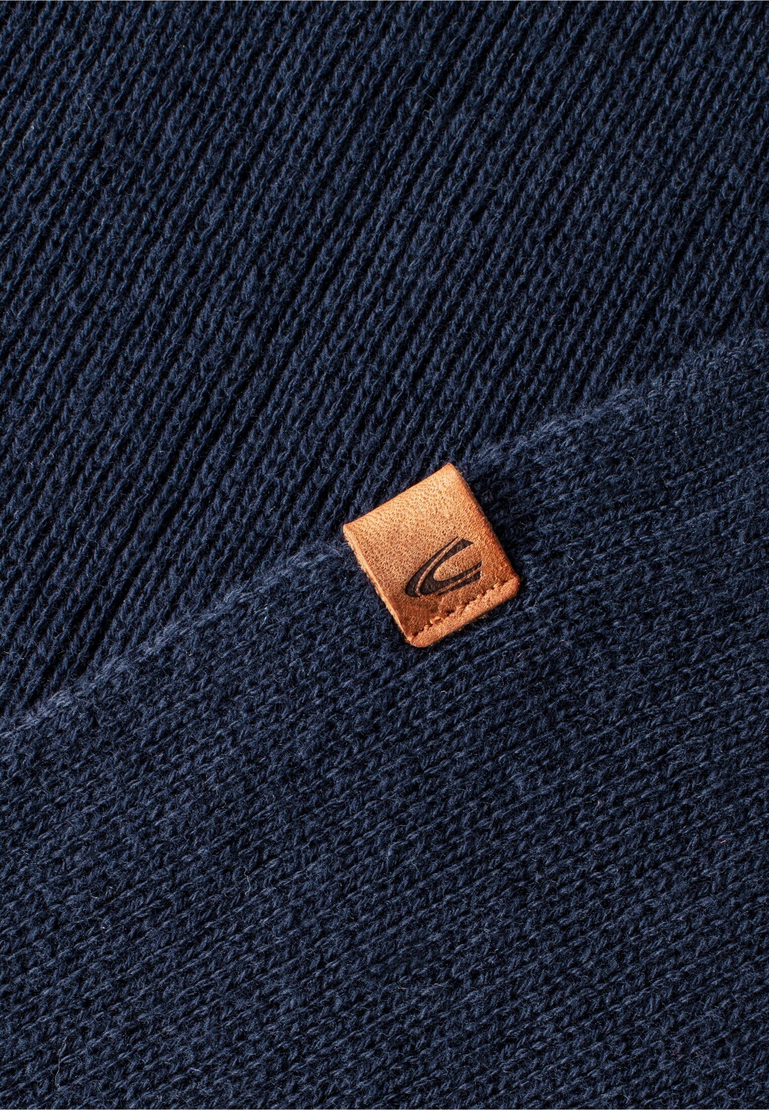 camel active Strickschal aus reiner Baumwolle