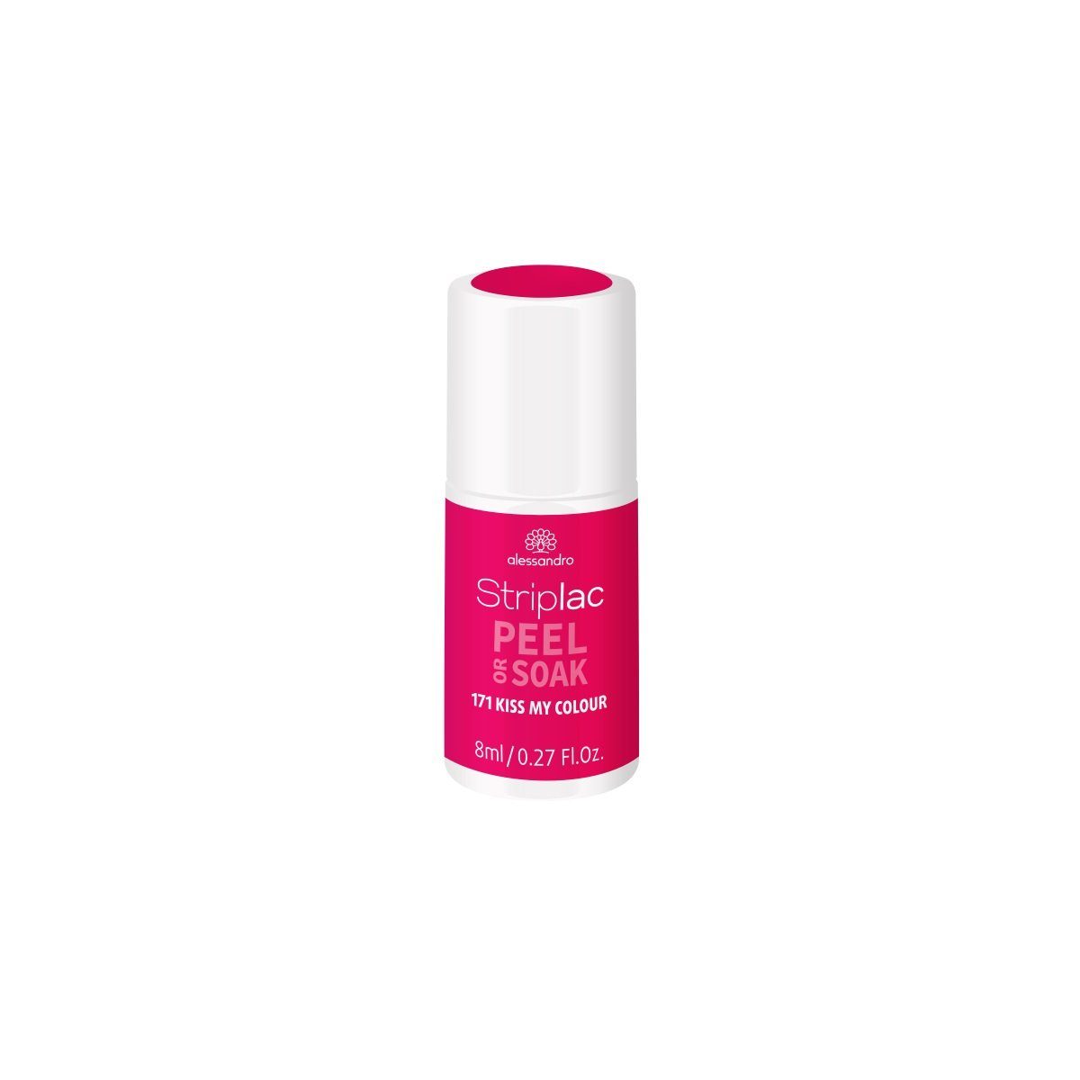 Nagellack Alessandro Striplac Peel or Soak 171 Kiss My Colour 8 ml