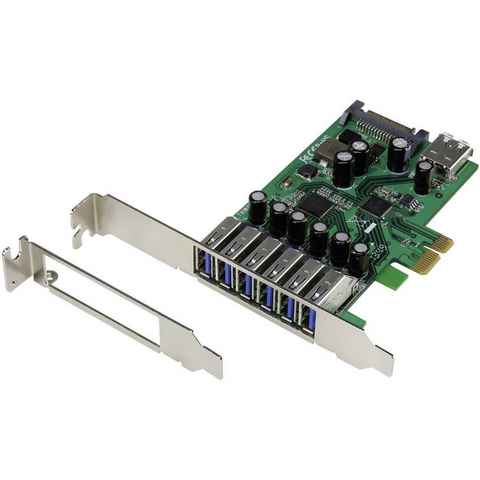 Renkforce 7 Port USB 3 PCI-Express Controller-Karte Modulkarte