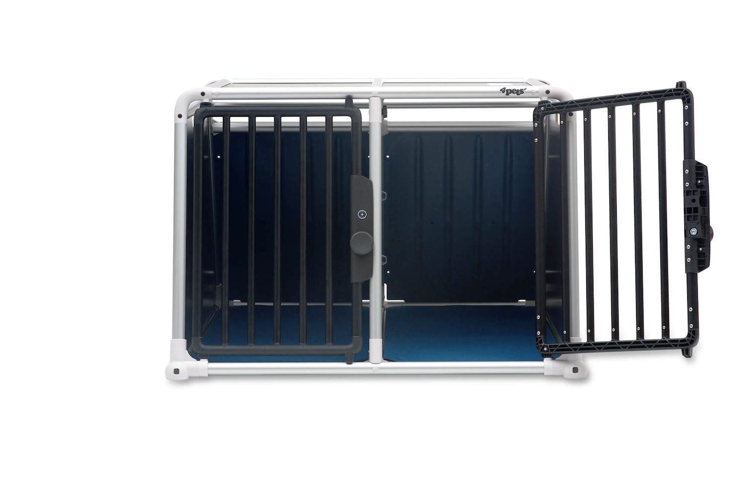4pets Hunde-Transportbox Hundebox für 2 Hunde