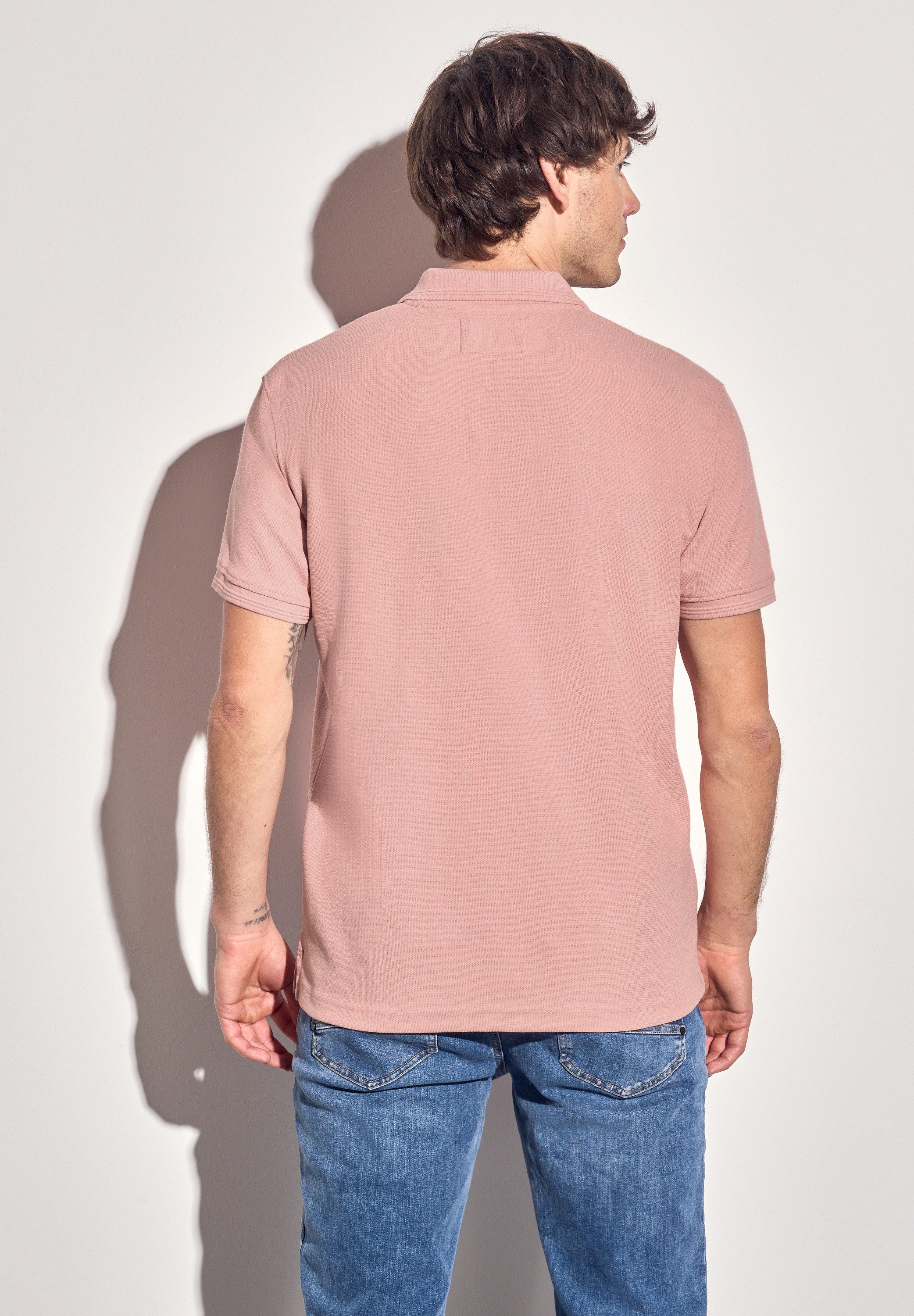 STREET ONE MEN Poloshirt im soften günstig online kaufen