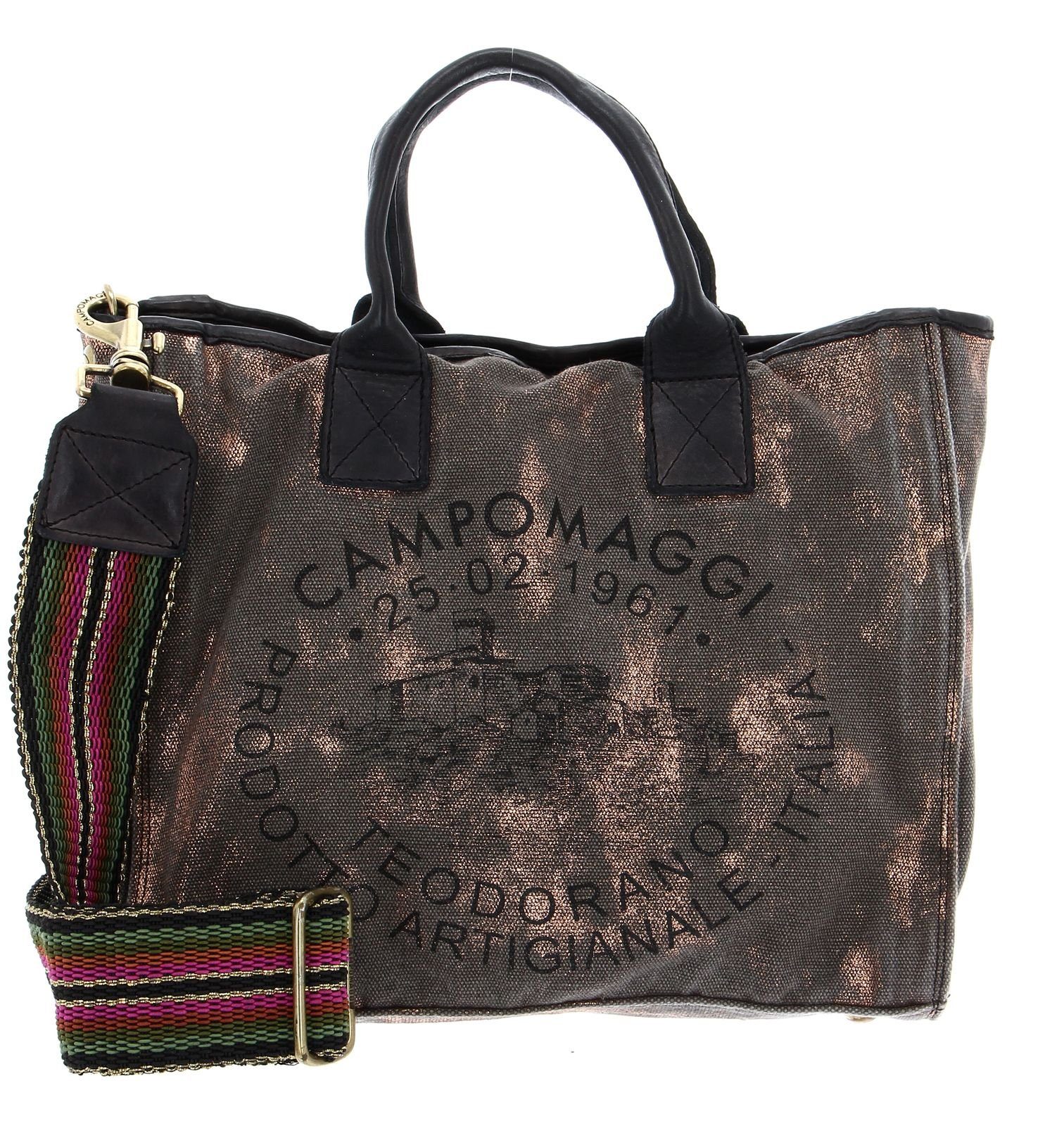 Campomaggi Handtasche Bronzo - T / Grigio + St. Nera | Handtaschen