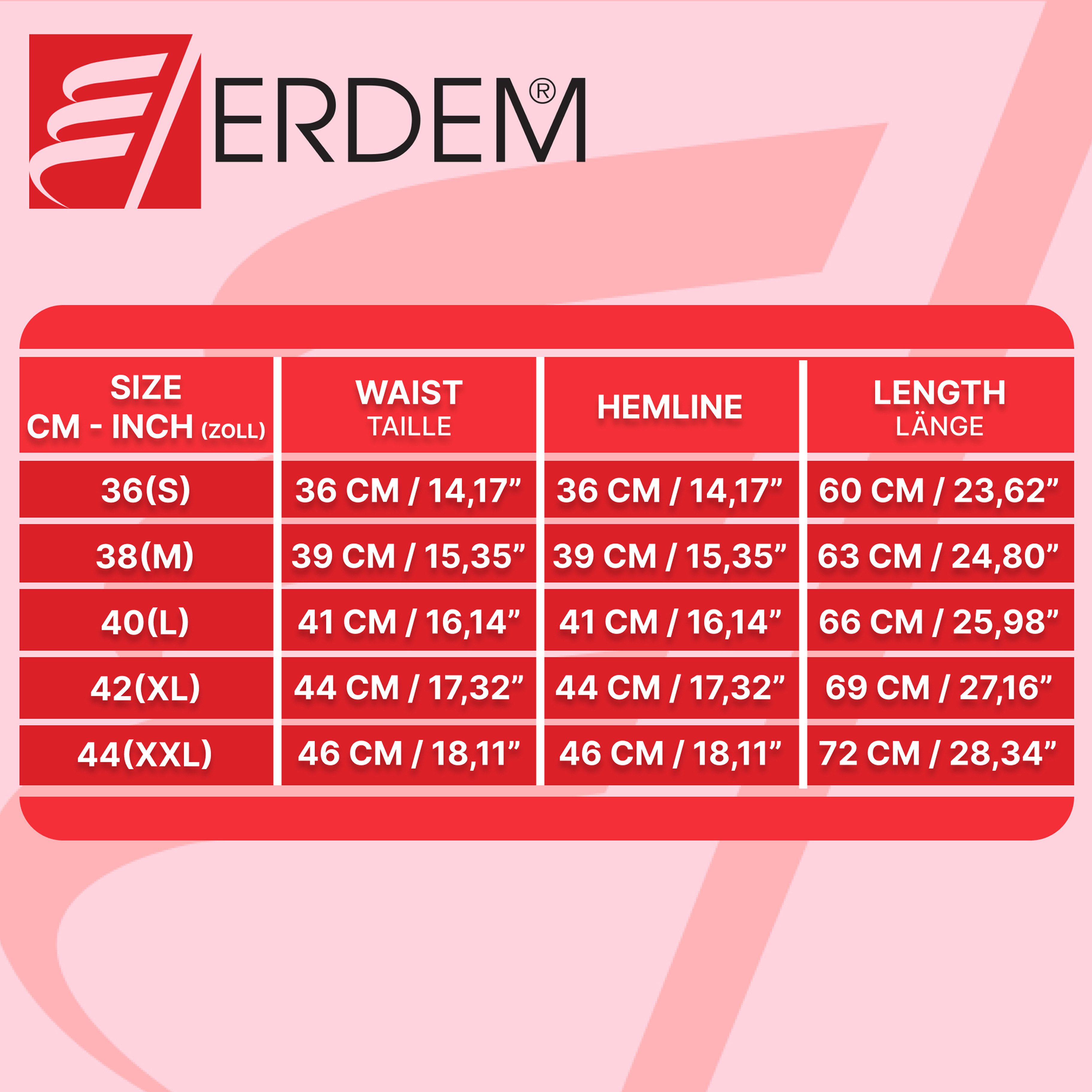 erdem iç giyim Tanktop 3er-Pack Damen Bambus Unterhemden, superdünn, trägerlos, 95% Bambus