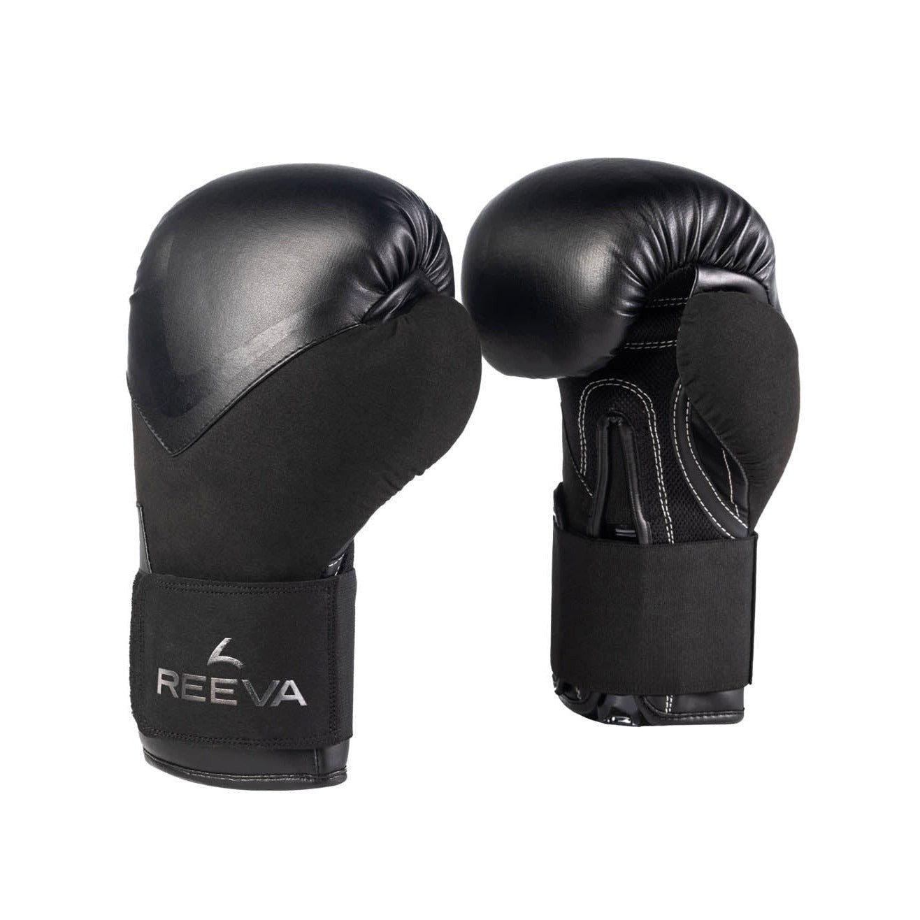 Reeva Boxhandschuhe Reeva Bokshandschoenen - Leer - Zwart - 10 oz
