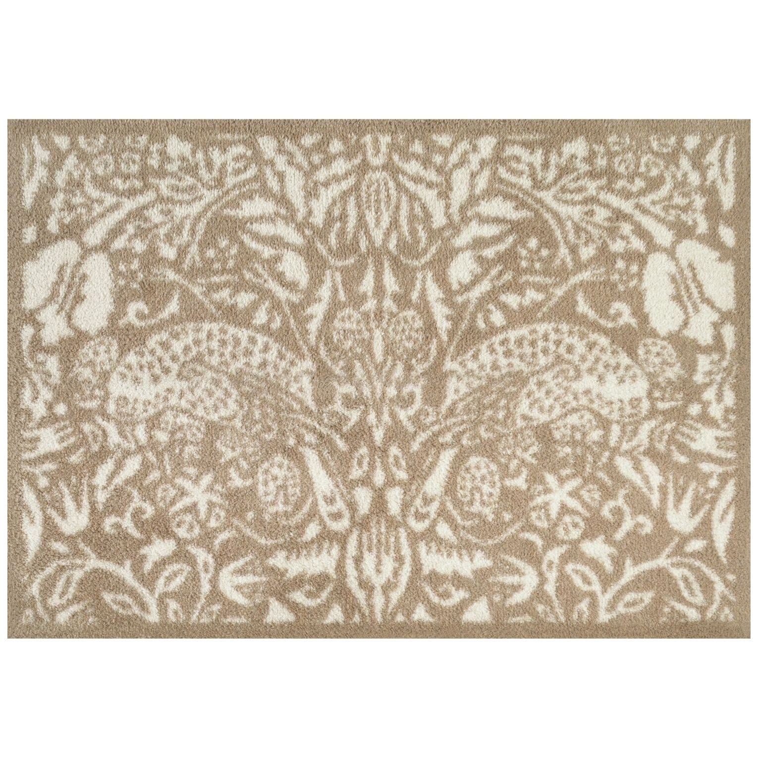 Floornovo Fußmatte Schmutzfangmatte, Früchtesommer, 85 x 60 cm, rechteckig, rutschfest