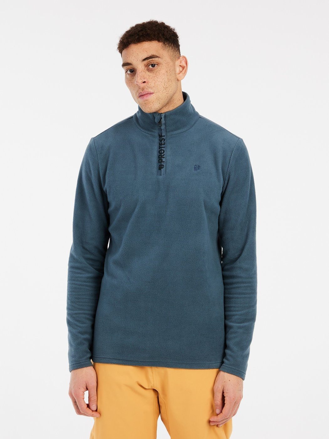 Protest Skianzug PERFECTO 1/4 zip top Yale Blue