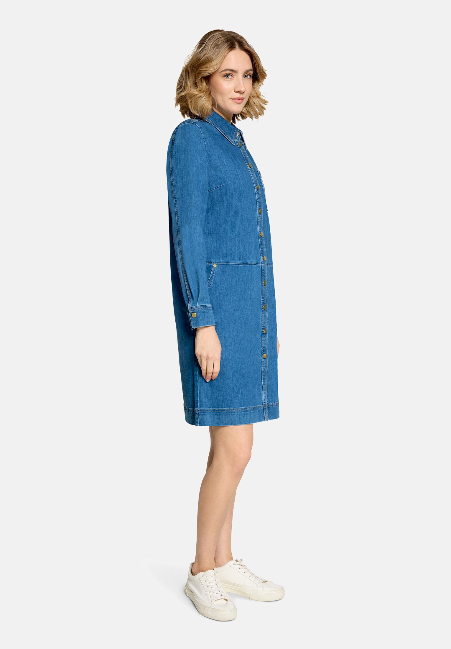 Betty Barclay Hemdblusenkleid Damen mit Knopfleiste
