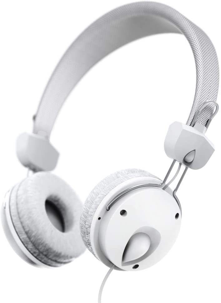 Hama Essential Line Stereo 3.5mm Fun4Music Headset jack weiß kabelgebunden On-Ear-Kopfhörer