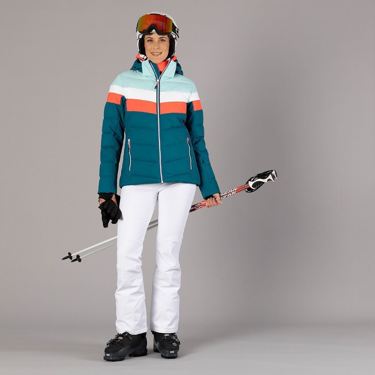 CMP Skihose Woman Pant With Inner Gaiter Vielseitige Damenhose für Outdoor-Abenteuer mit Clima Protect®