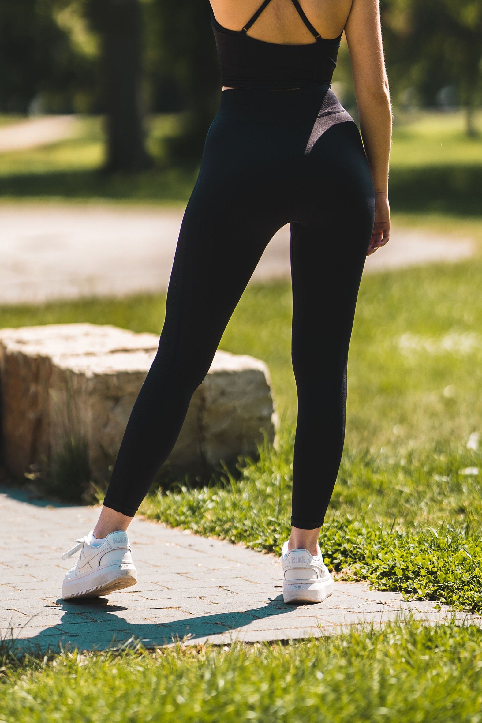 Stark Soul® Highwaist Leggings Seamless Leggings OPAQUE, Damen Sport-Leggings, Yogahose mit elastischem Bund