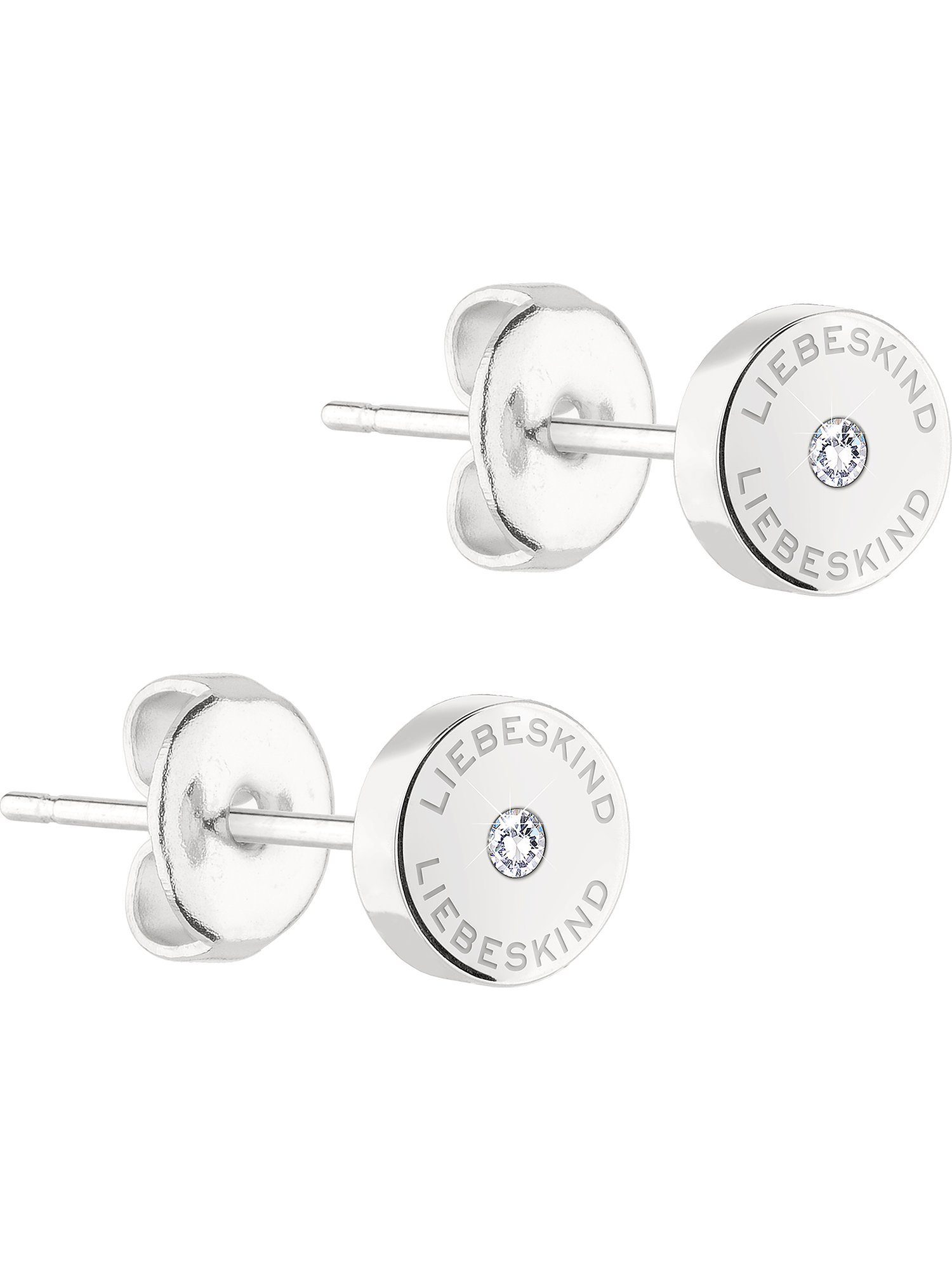 Liebeskind Berlin Paar Ohrstecker Liebeskind Damen-Ohrstecker Edelstahl Zir günstig online kaufen