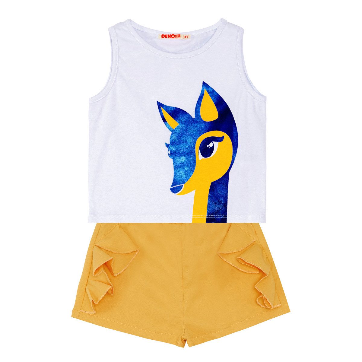 T-Shirt & Shorts Gazalle Mädchen