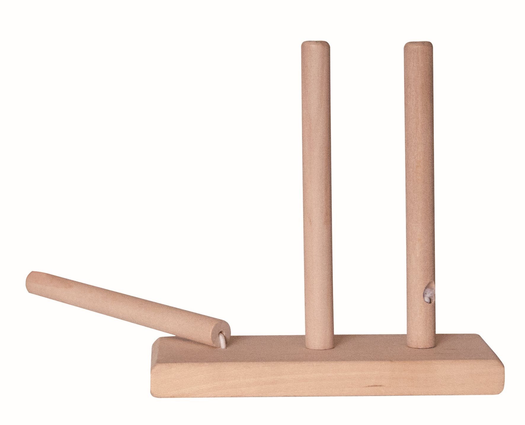 Woodyland Würfelpuzzle 93053 Holz Puzzle Cubes / Würfelpuzzle mit 4 Motiven -Thema Zirkus, Puzzleteile, 4-seitig bespielbar