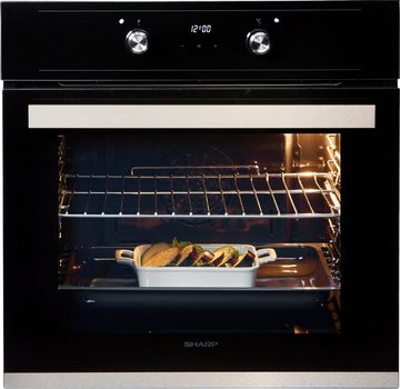 Sharp Einbaubackofen K-60D19BM1-EU