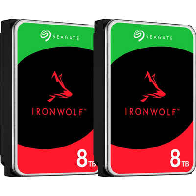 Seagate IronWolf NAS 2 x 8 TB Bundle interne HDD-Festplatte
