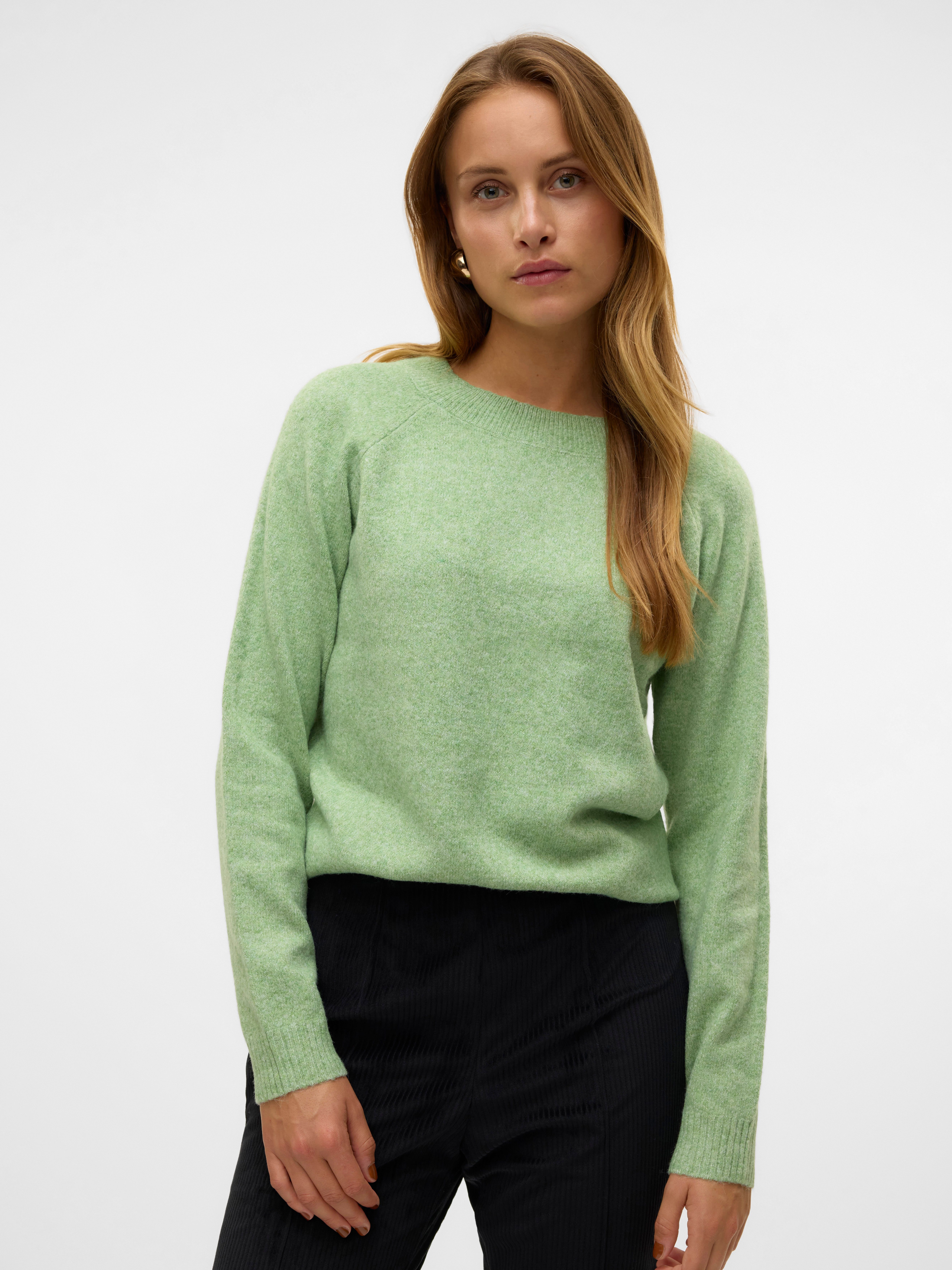 Vero Moda Rundhalspullover VMDOFFY LS O-NECK günstig online kaufen