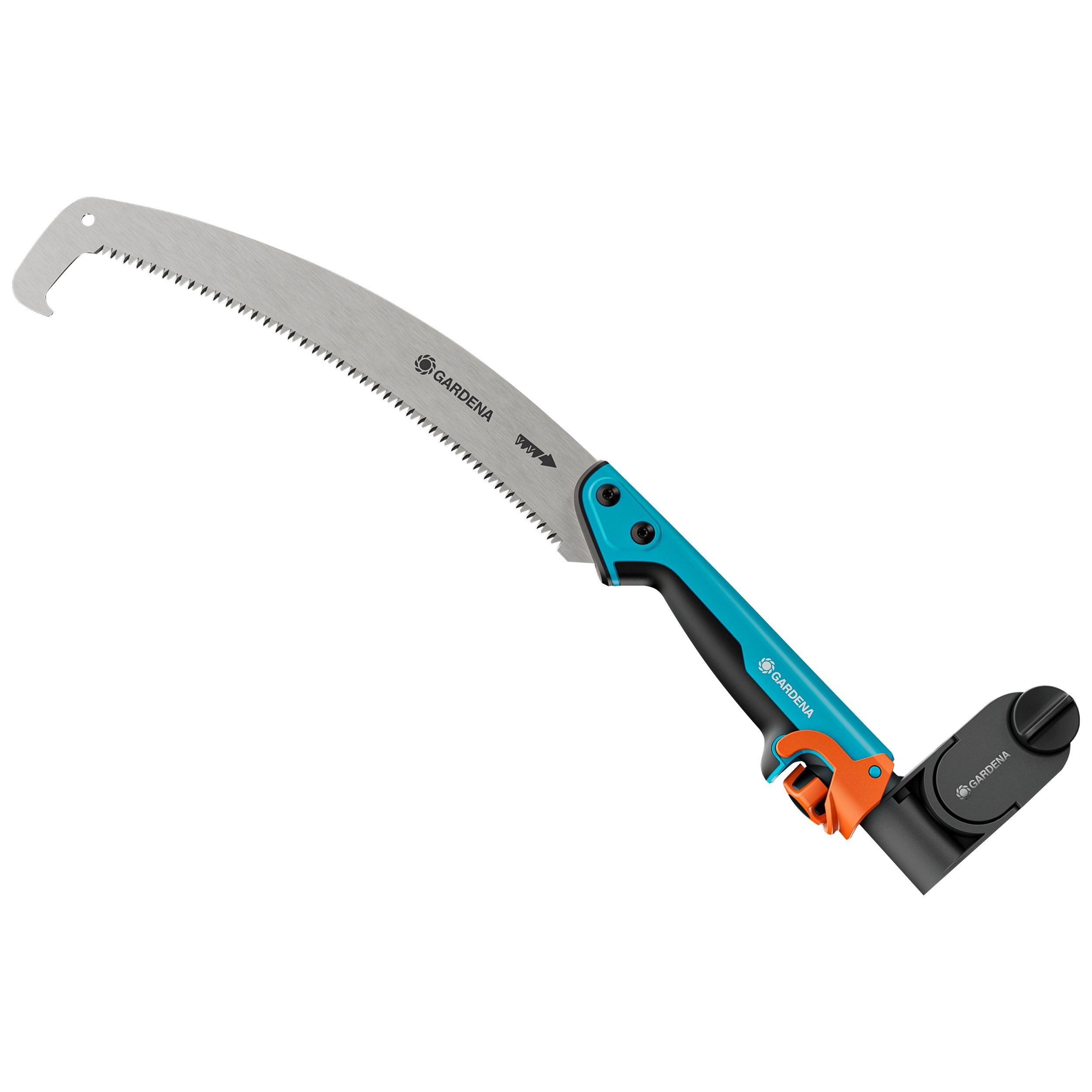 GARDENA Gartensäge StarCut Pro L, mit Säge und Adapter, Baum- und Strauchschneider