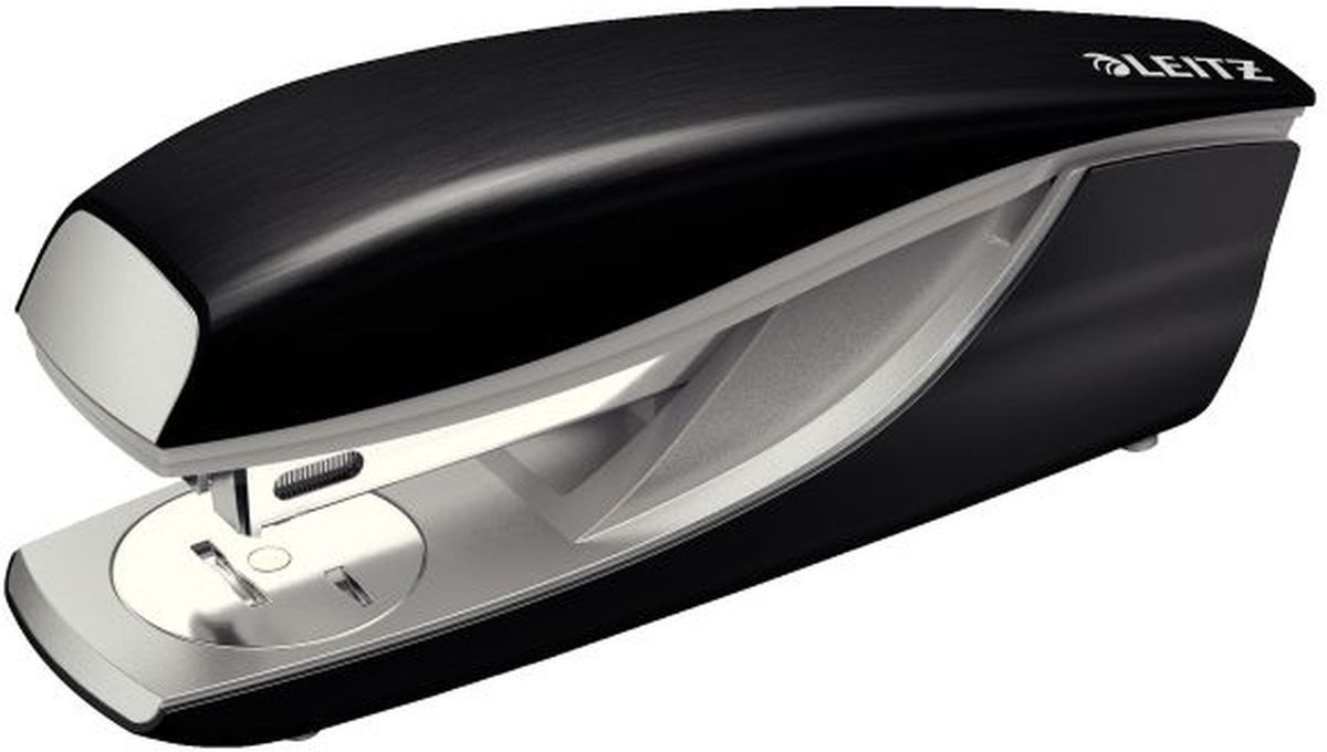 LEITZ Heftgerät Büroheftgerät Nexxt Style Metall 30 Blatt satin schwarz