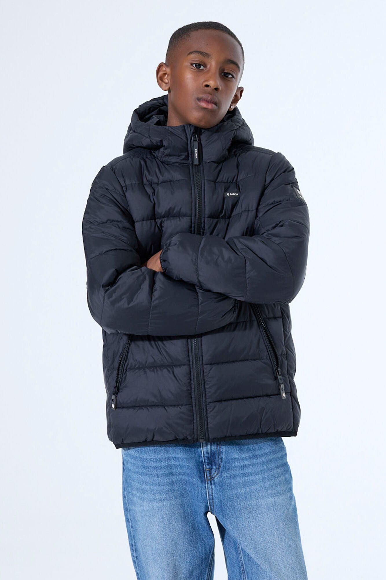 Garcia Steppjacke mit Logo Stickerei for BOYS