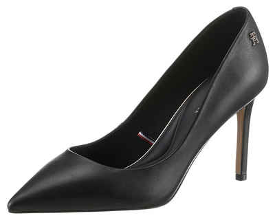 Tommy Hilfiger ESSENTIAL POINTED PUMP Pumps, Abendschuh, Festtagsschuh, Stilettoabsatz, in spitz zulaufender Form