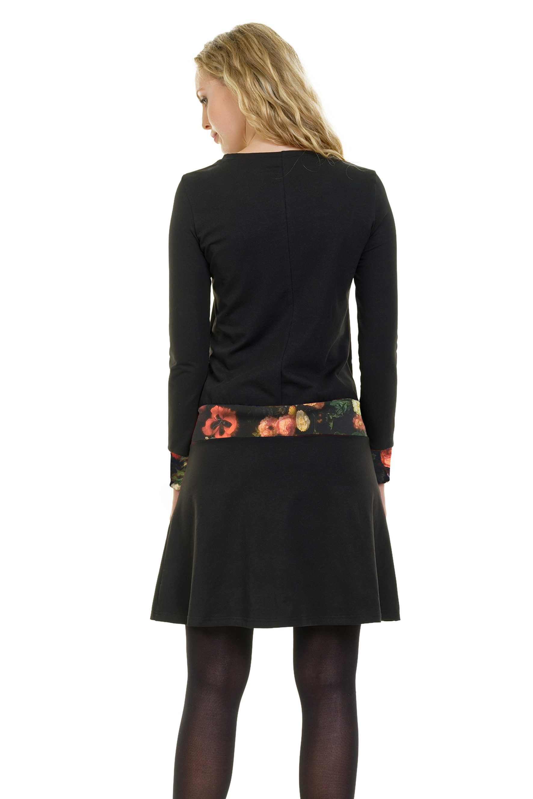 3Elfen Jerseykleid Tinka Lang Kleid Mystic Rose