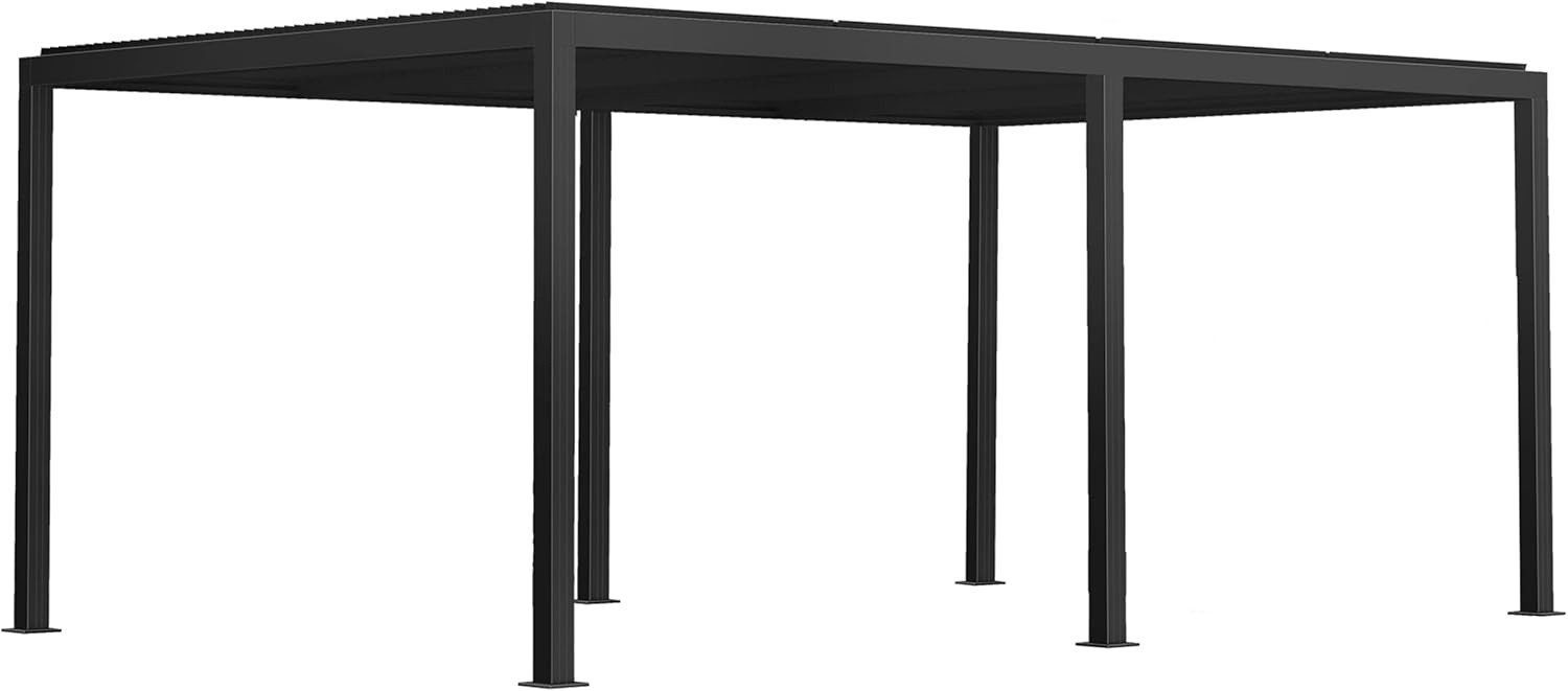 PURPLE LEAF Pergola Pavillon mit Lamellendach günstig online kaufen