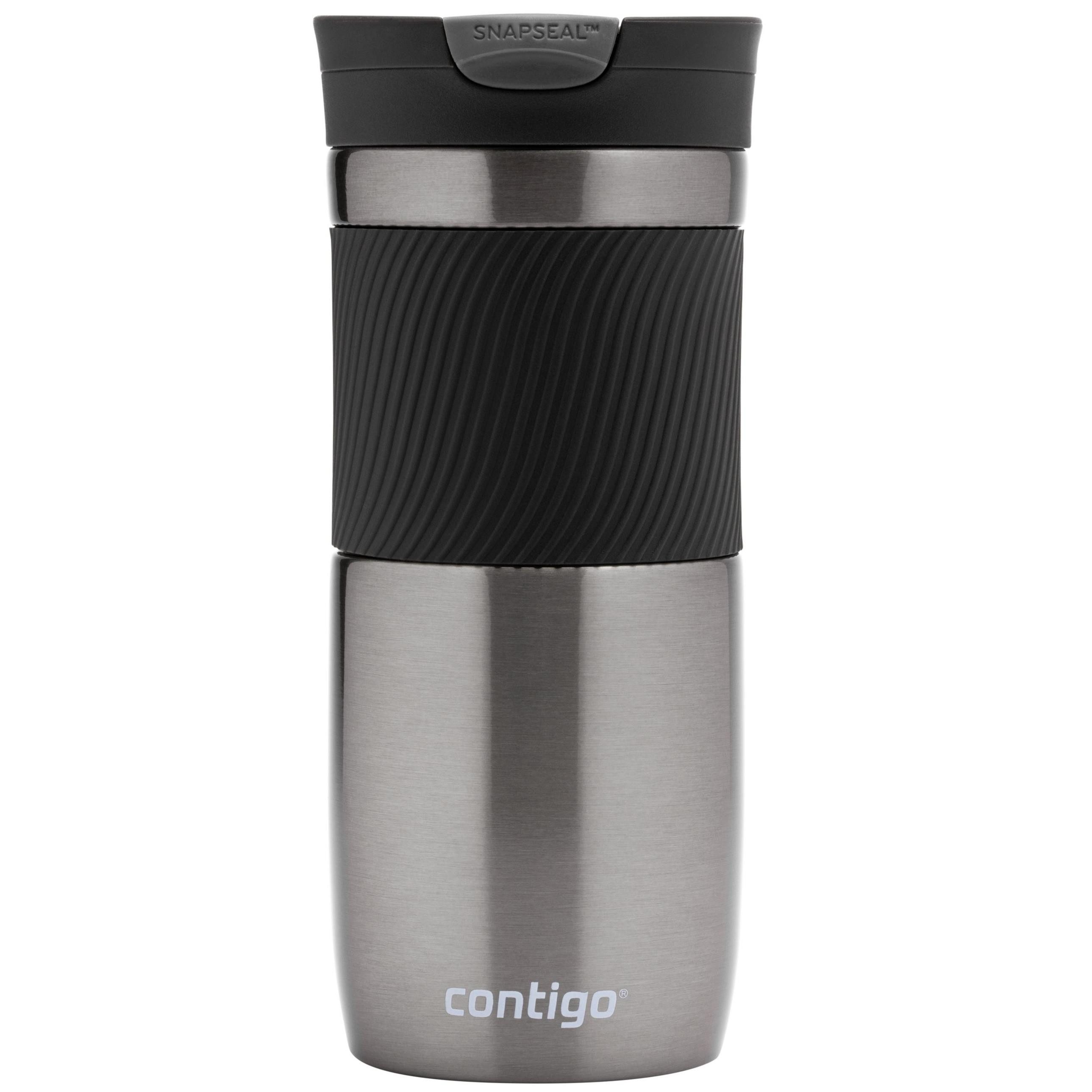CONTIGO Thermobecher Contigo Byron Snapseal 470 ml Isolierbecher Kaffee-Becher Gunmetal