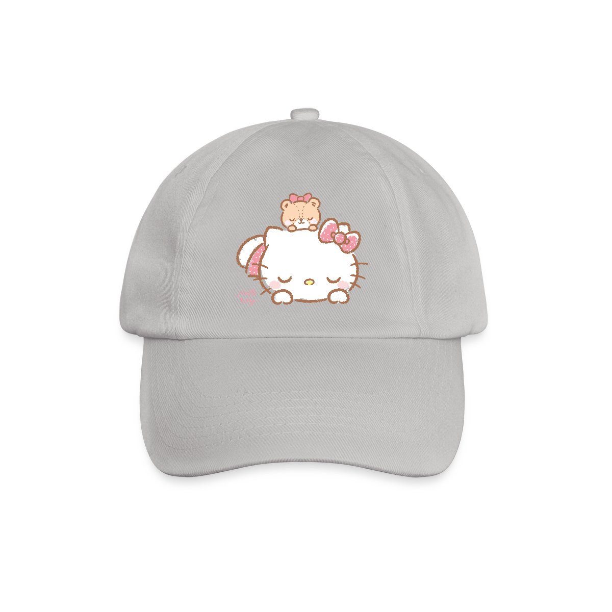 Baseball Cap Hello Kitty Mit Teddy Auf Dem Rücken Baseballkappe
