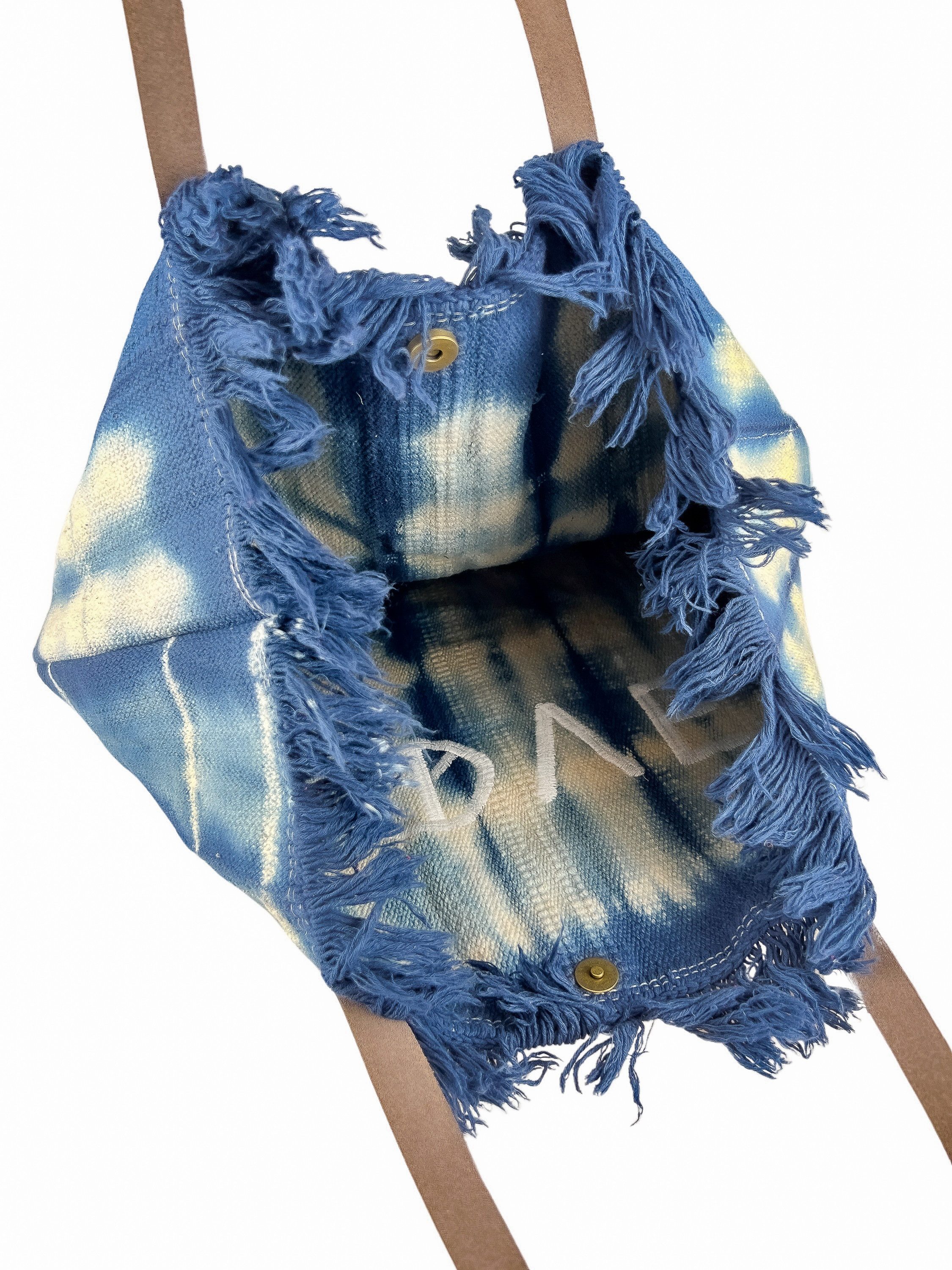 COLLEZIONE ALESSANDRO Schultertasche Love, aus griffigem Jeansstoff