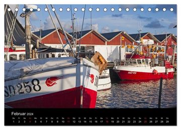 CALVENDO Wandkalender Südschweden (Tischkalender 2024 DIN A5 quer), CALVENDO Monatskalender