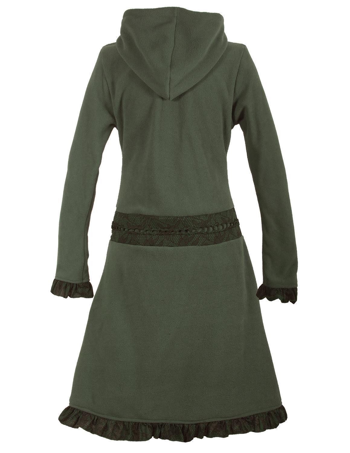 Vishes Wintermantel Warmer Elfen Fleecemantel mit günstig online kaufen