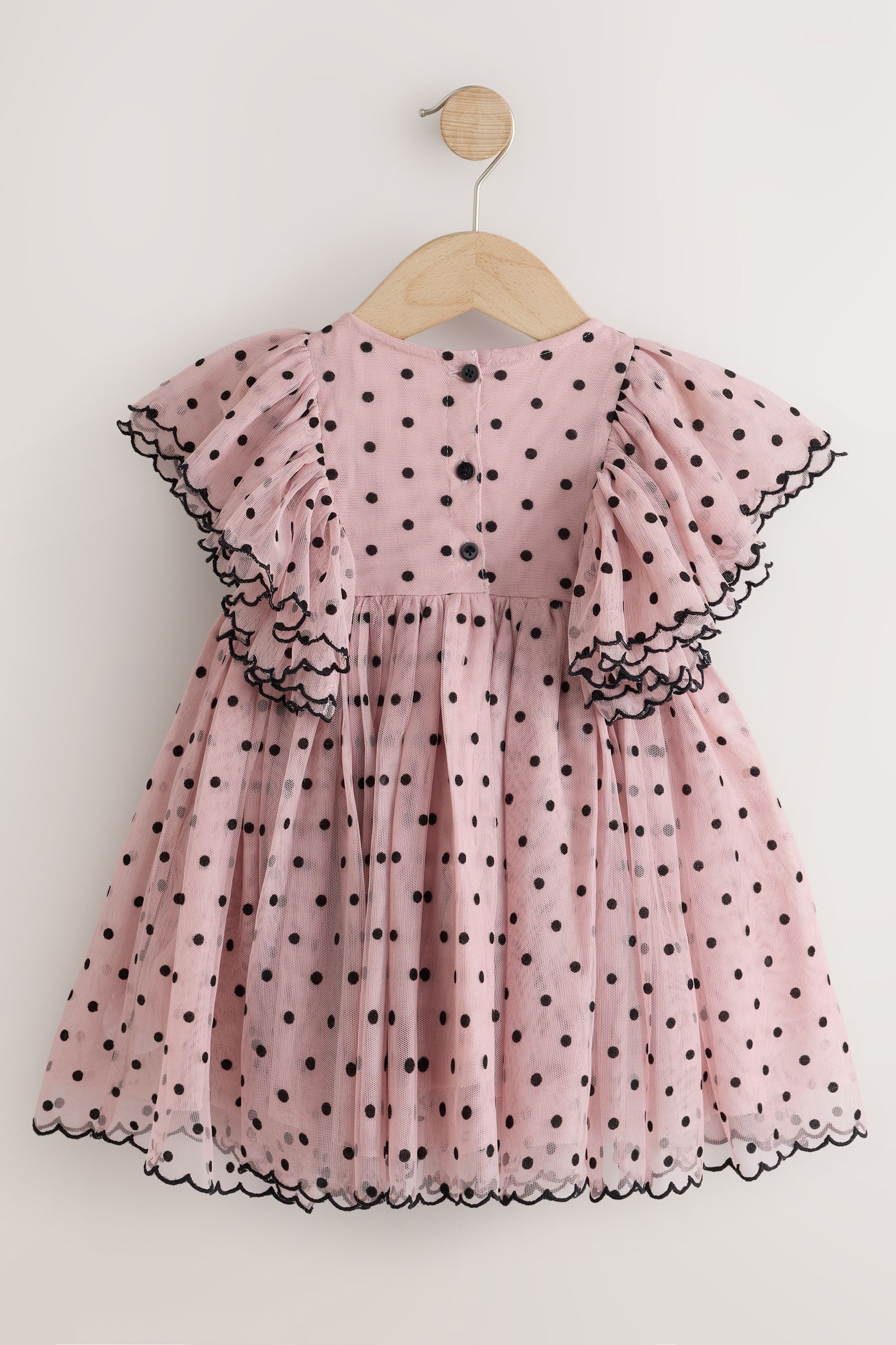 Next Partykleid Festliches Kleid mit Rüschenärmeln (1-tlg)