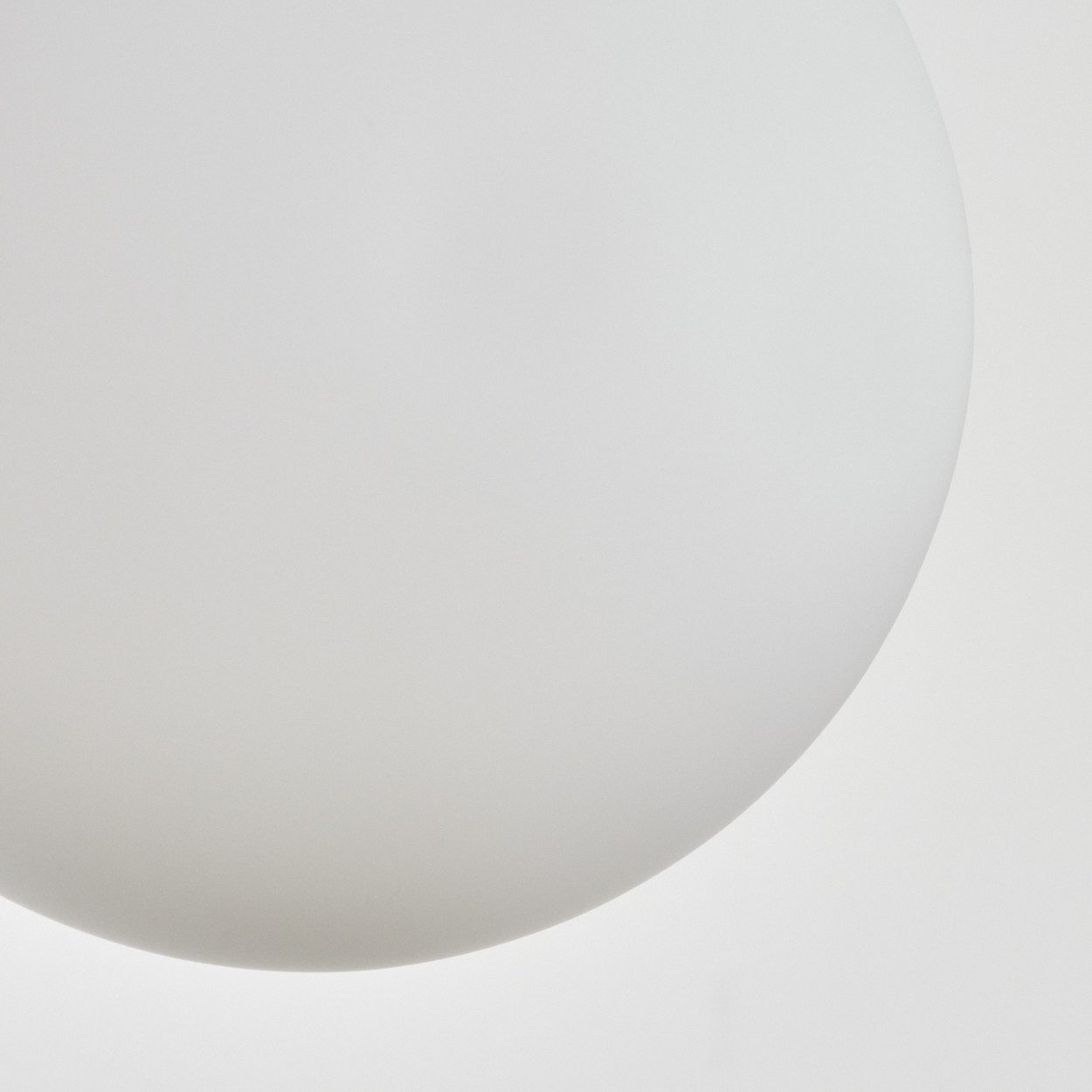 hofstein Wandleuchte Wandlampe aus Metall/Glas in Schwarz/Weiß, ohne Leuchtmittel, moderne Wandleuchte im Retro/Vintage-Design (15 cm), E14