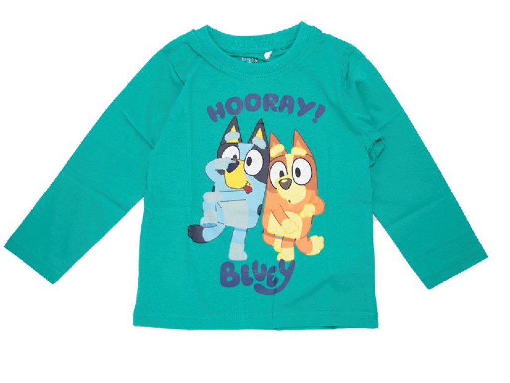 Bluey Langarmshirt Bluey und Bingo für Jungen