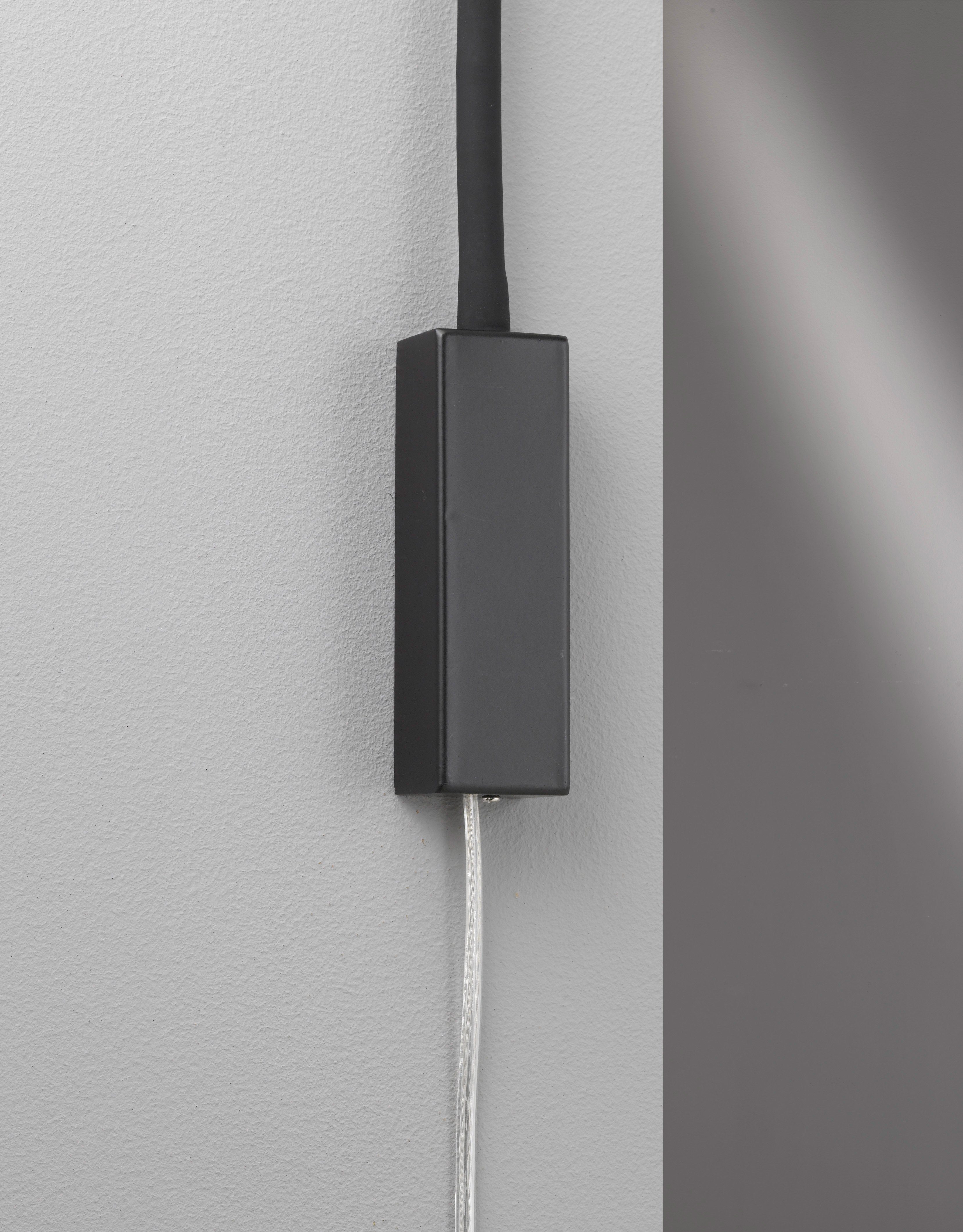 FISCHER & HONSEL Wandleuchte Sten, Dimmfunktion, LED fest integriert, Warmweiß, Bettleuchte ideal für Boxspringbetten