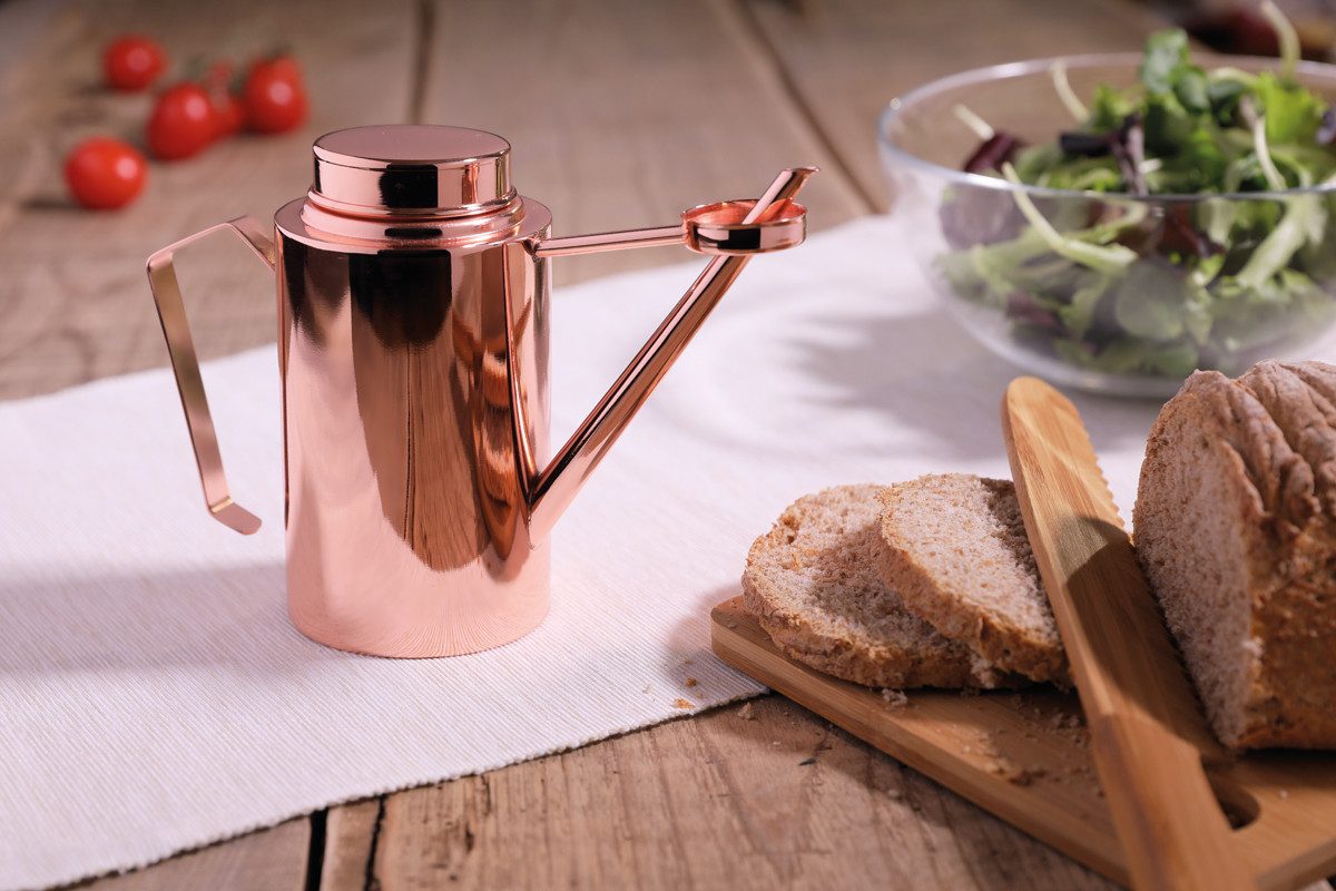 Ölkanne Olipac AOL503 Tropfsichere Ölkanne, 0,4 l, Kupferbeschichtung, mehr