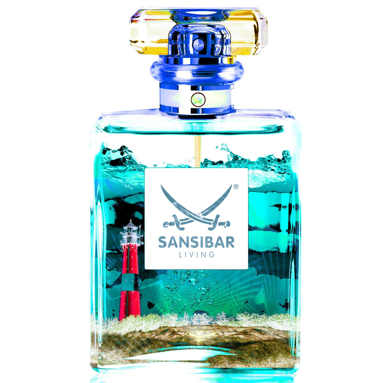 Sansibar Sylt Bild Acrylglasbild SANSIBAR Bottles BHT 50x50x5 cm Glasbild