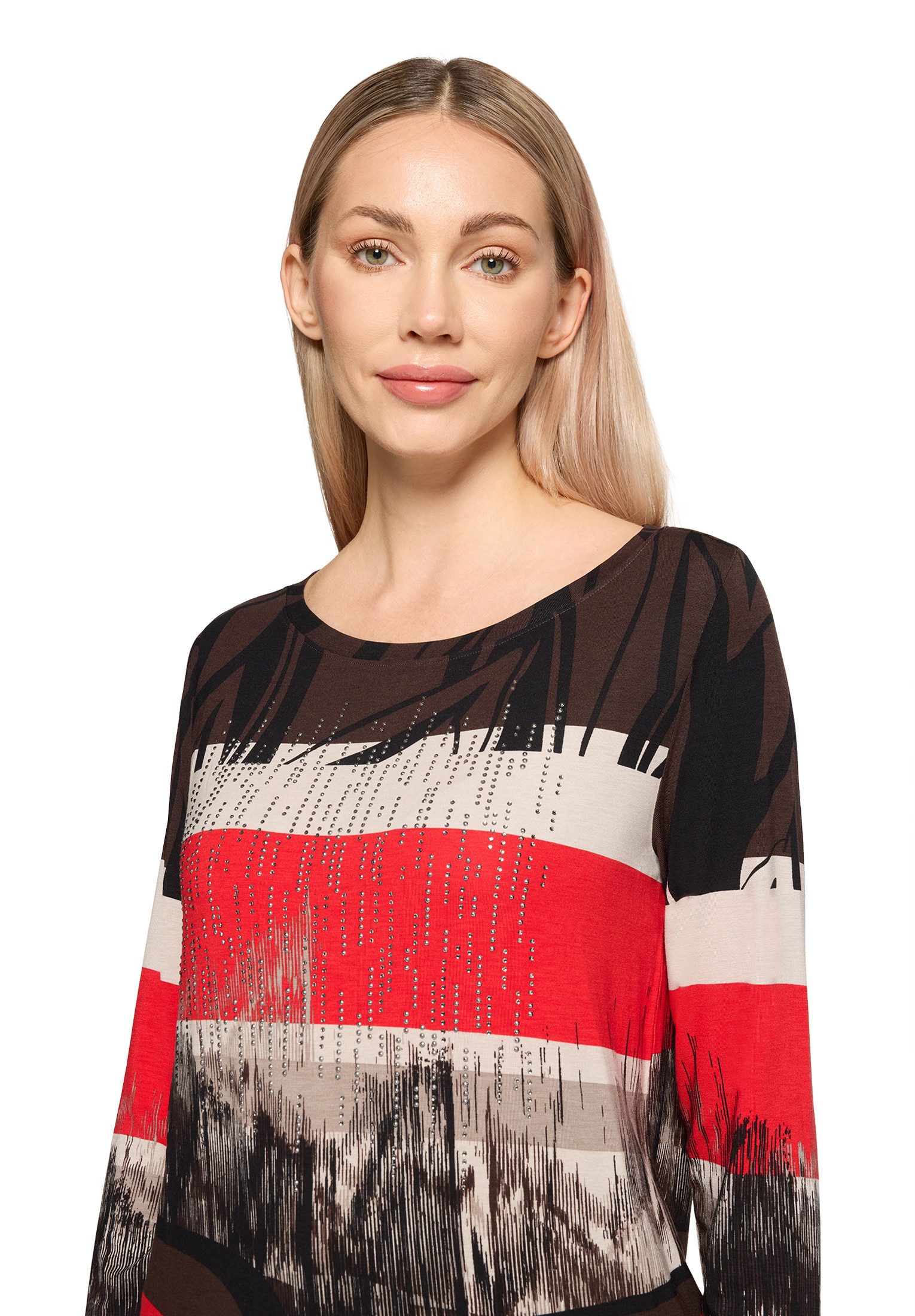 Betty Barclay Kurzarmshirt Damen mit Gummizug (1-tlg)