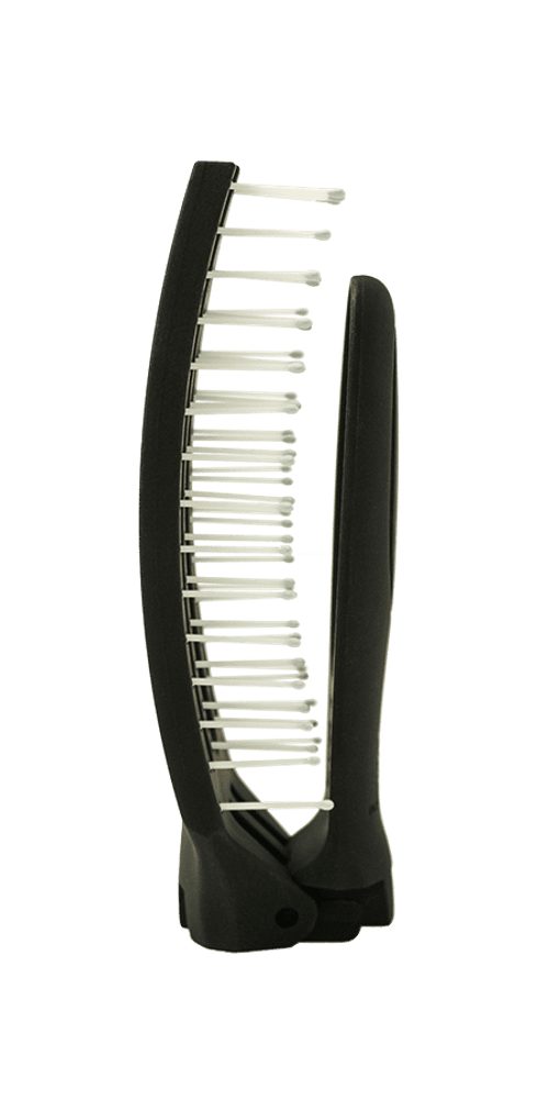 OLIVIA GARDEN Haarbürste Olivia Garden Fingerbrush Care Go Nylon Schwarz