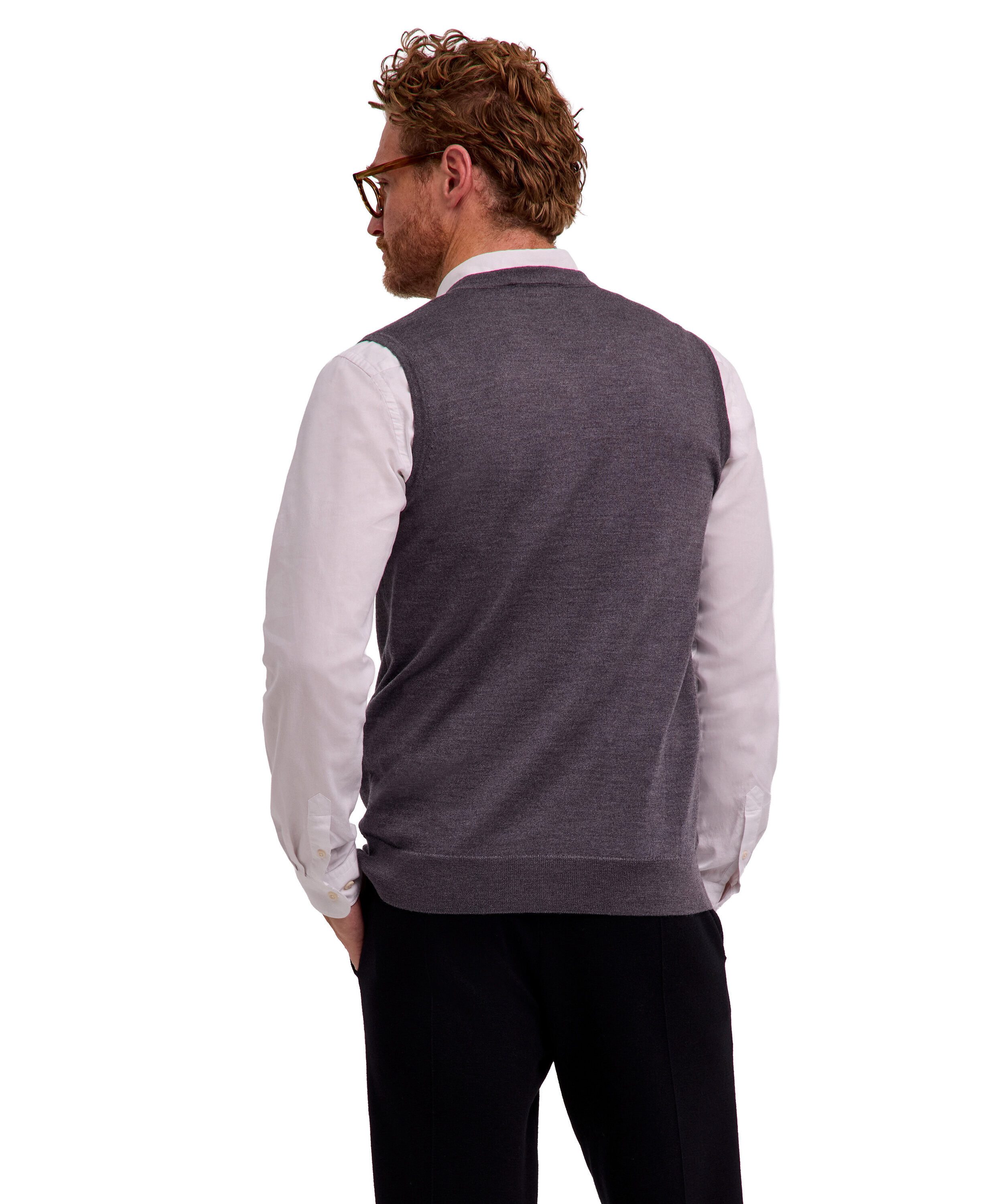 FALKE Pullunder Pure Merino Wool Pullunder (1-tlg)