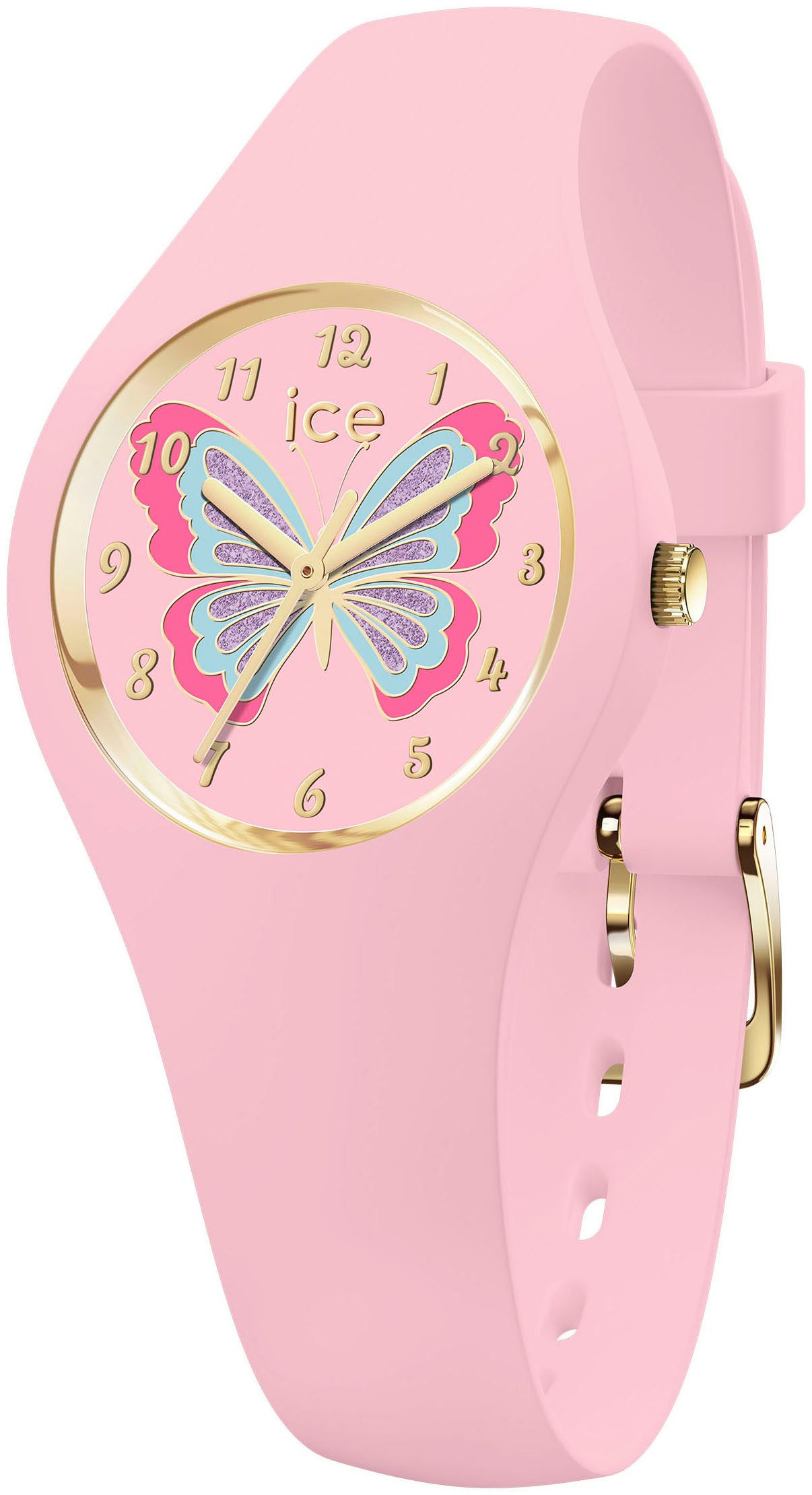 ice-watch Quarzuhr ICE fantasia - Butterfly - Extra small - 3H 021954, Armbanduhr, Kinderuhr, Mädchenuhr, Schmetterling, Schulanfang