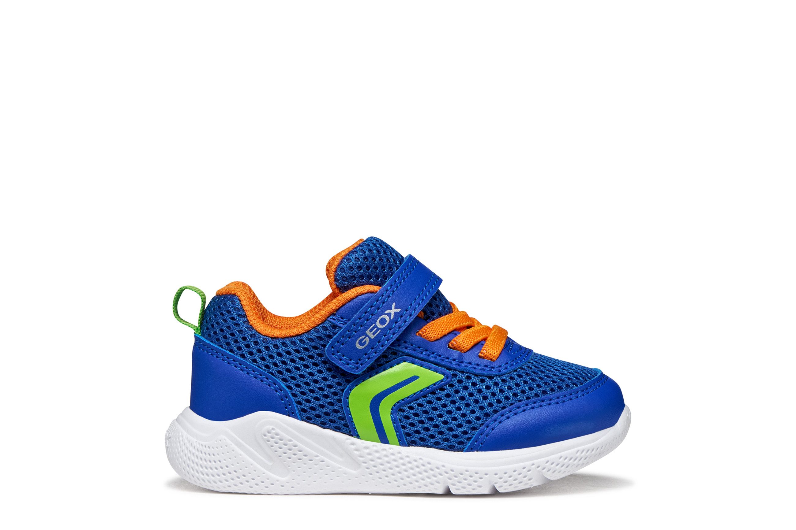 Geox B SPRINTYE BOY Lauflernschuh Babyschuh mit farbenfrohen Besätzen, Größenschablone zum Download – Bild 5 von 5