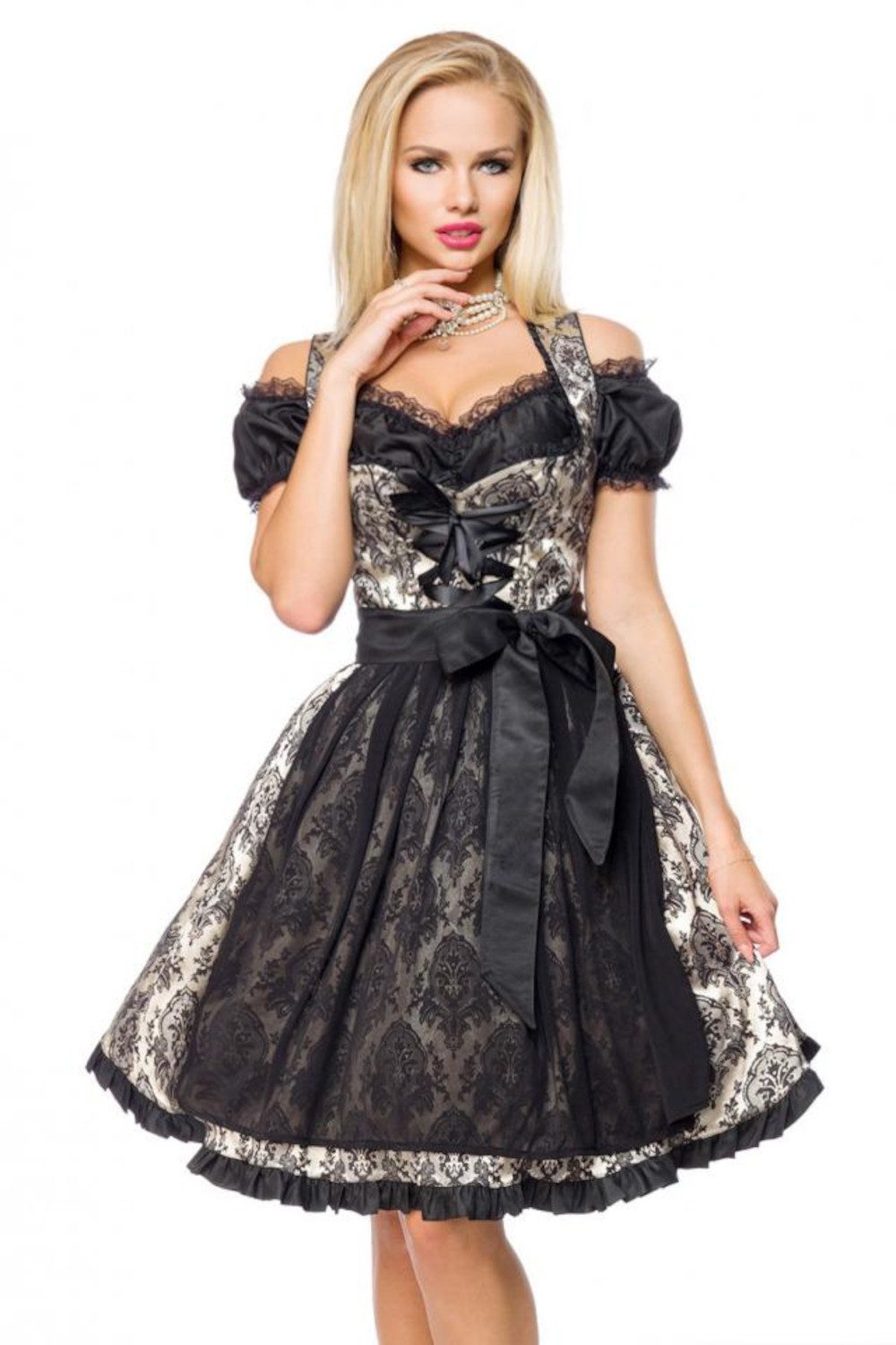 Dirndline Dirndl Wiesn Dirndl Kleid Oktoberfest günstig online kaufen