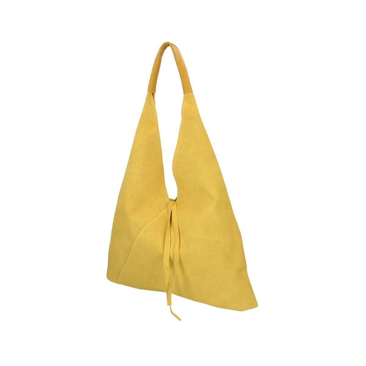 ITALYSHOP24 Schultertasche Made in Italy Damen XXL Leder Tasche Shopper, ein Leichtgewicht, als Schultertasche, unter dem Arm tragbar