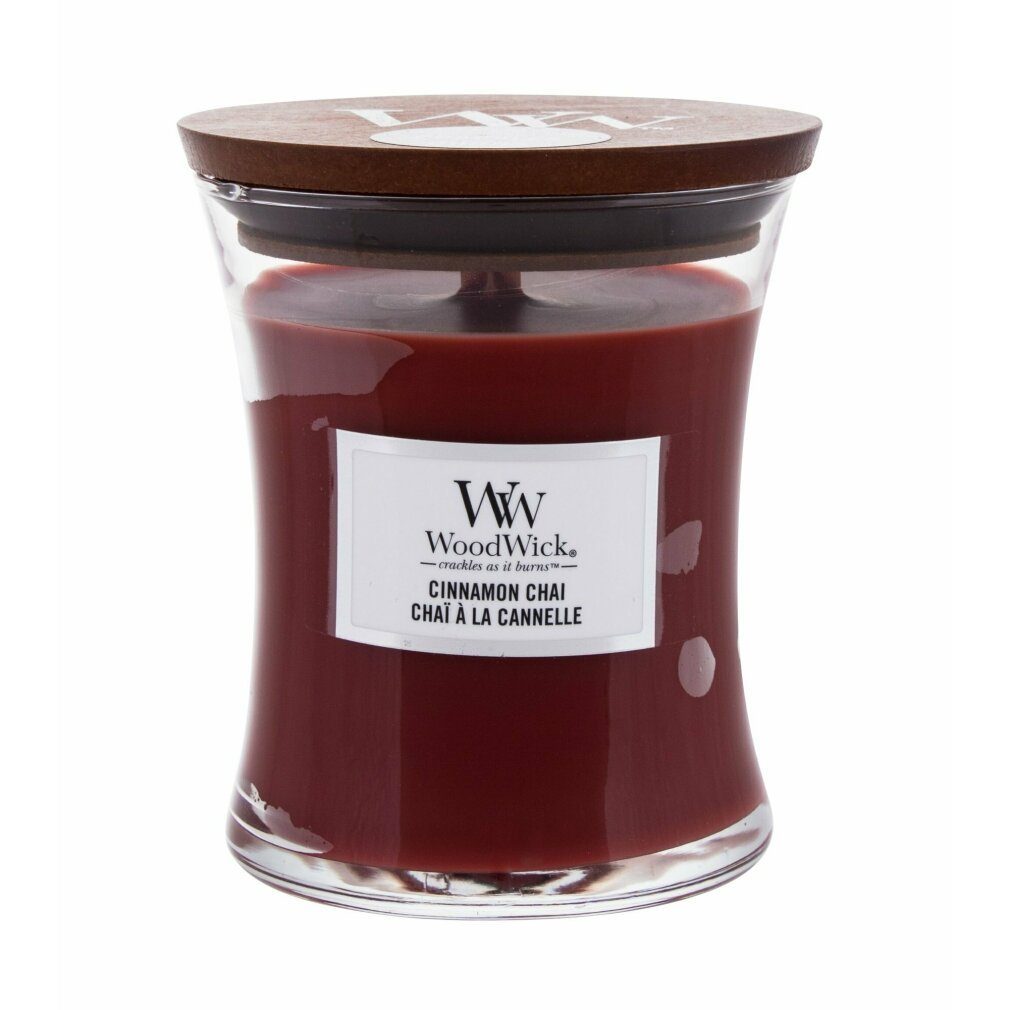 Woodwick Duftkerze Cinnamon Chai Duftkerze 275 g