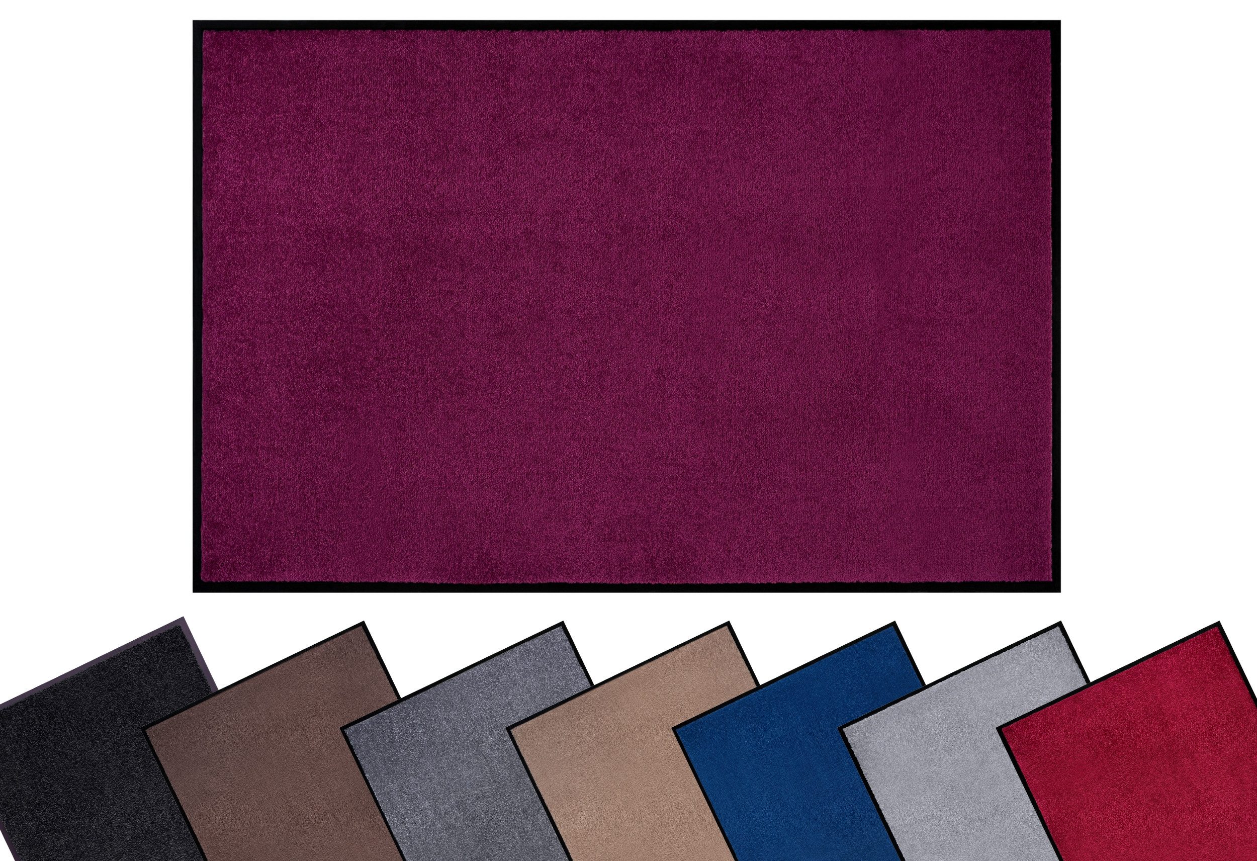 HANSE Home Fußmatte Triton, rechteckig, Höhe: 7 mm, Schmutzfangmatte, Türmatte, In- und Outdoor, Läufer, waschbar