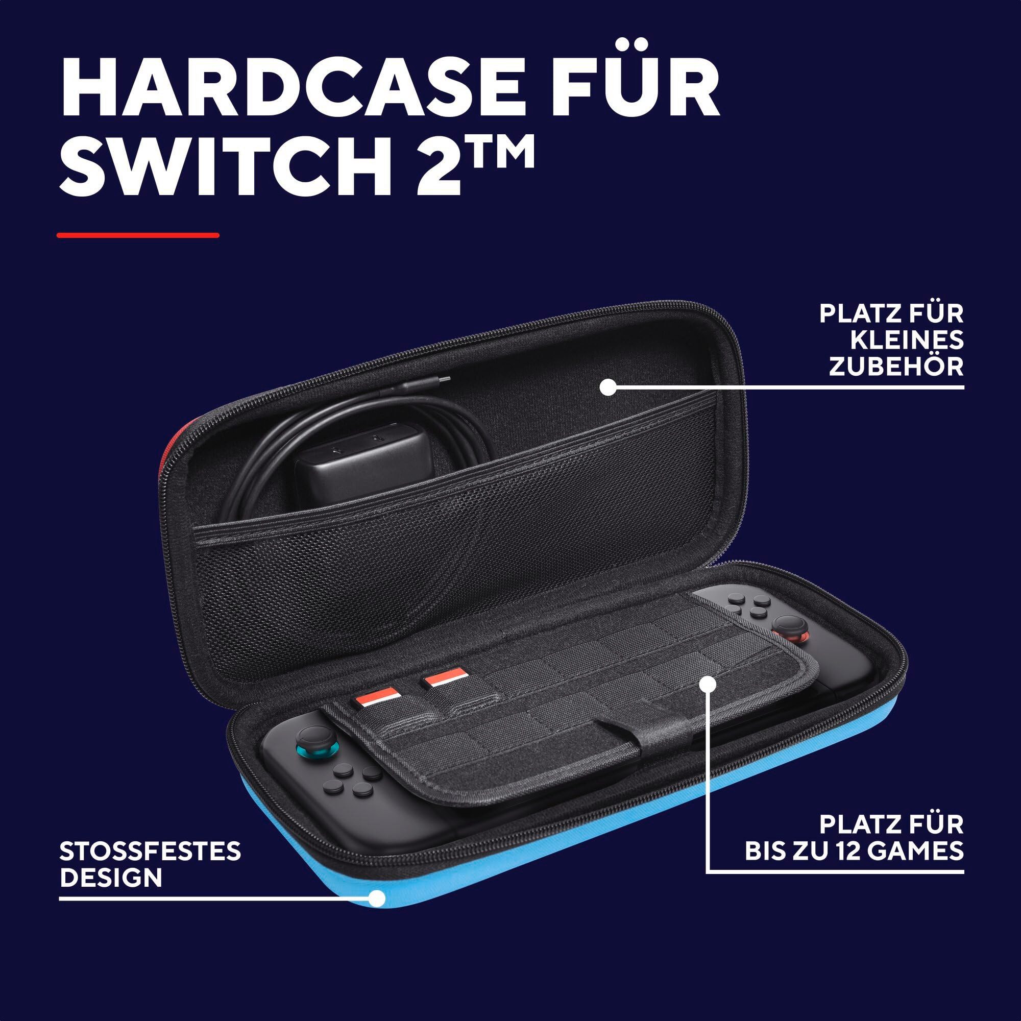 Trust Taschenrechner GXT 1251, Stoßfest, mit Tragegriff, Platz für Spiele und Zubehör