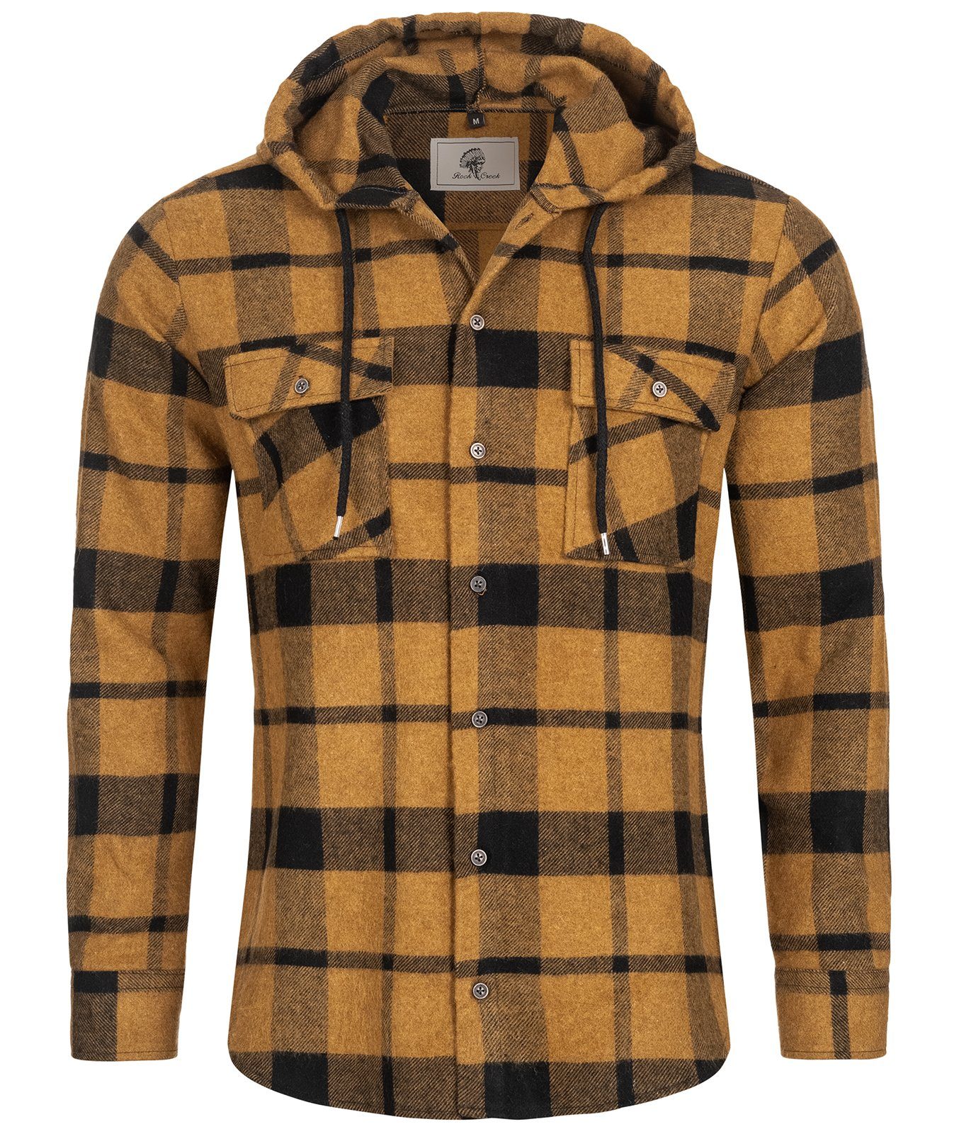 Rock Creek Flanellhemd Herren Hemd Flanellhemd günstig online kaufen