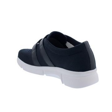 BERKEMANN Alinda Sneaker, ComfortKnit (Strick), navy, blue, Weite H-I 5120-013 Klettschuh